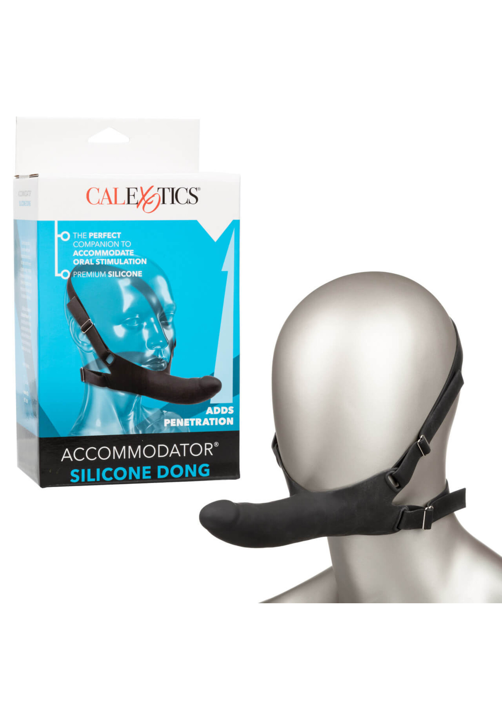 Cal Exotic Novelties Accommodator Silicone Dong – Black