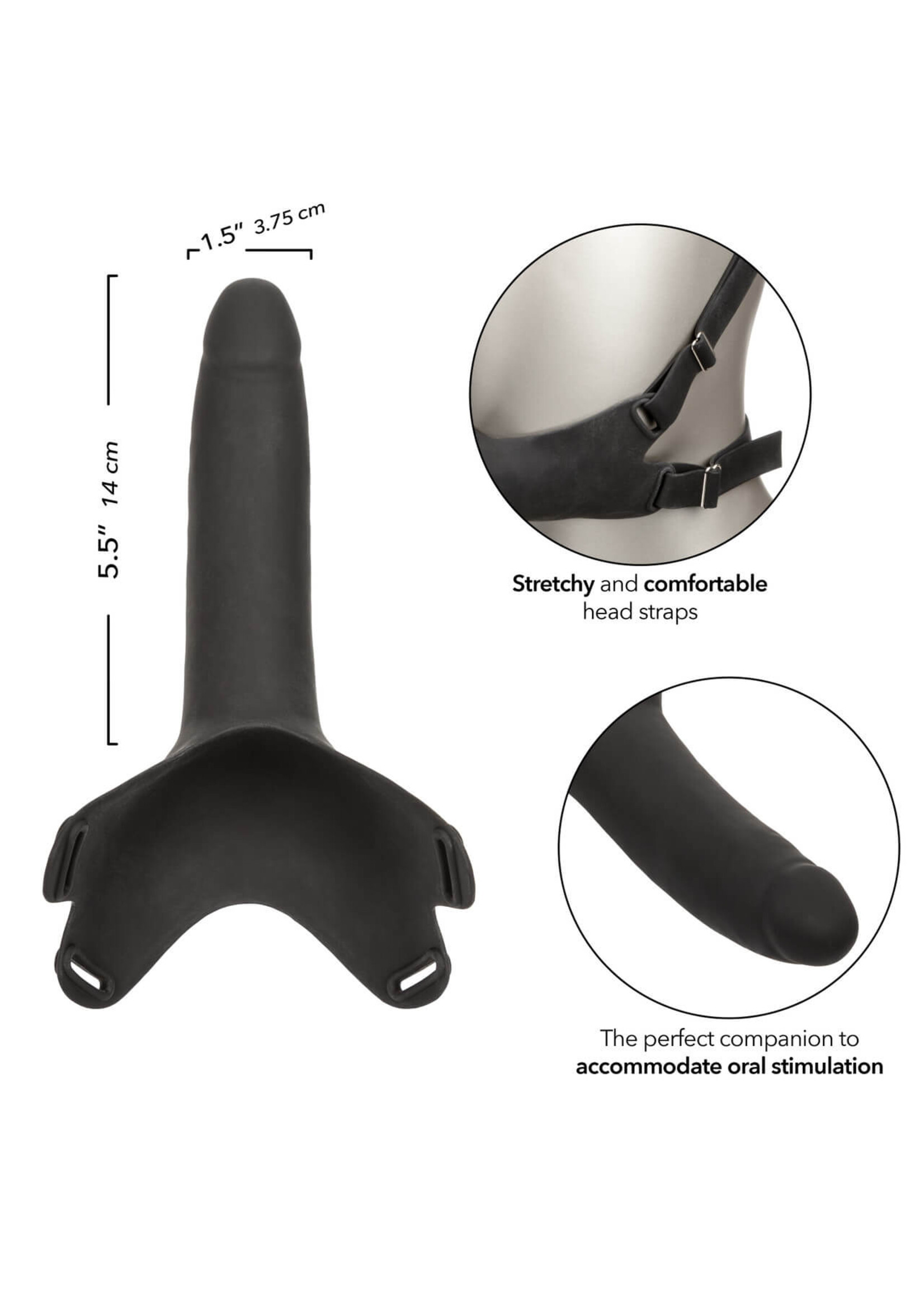 Cal Exotic Novelties Accommodator Silicone Dong – Black