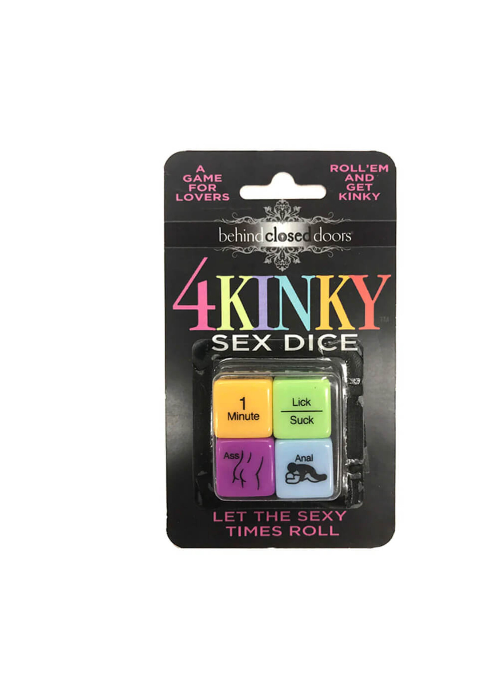 Behind Closed Doors – 4 Kinky Sex Dice- Sex Game
