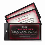 Oral Sex for Her Coupon Book