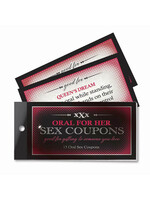 Oral Sex for Her Coupon Book