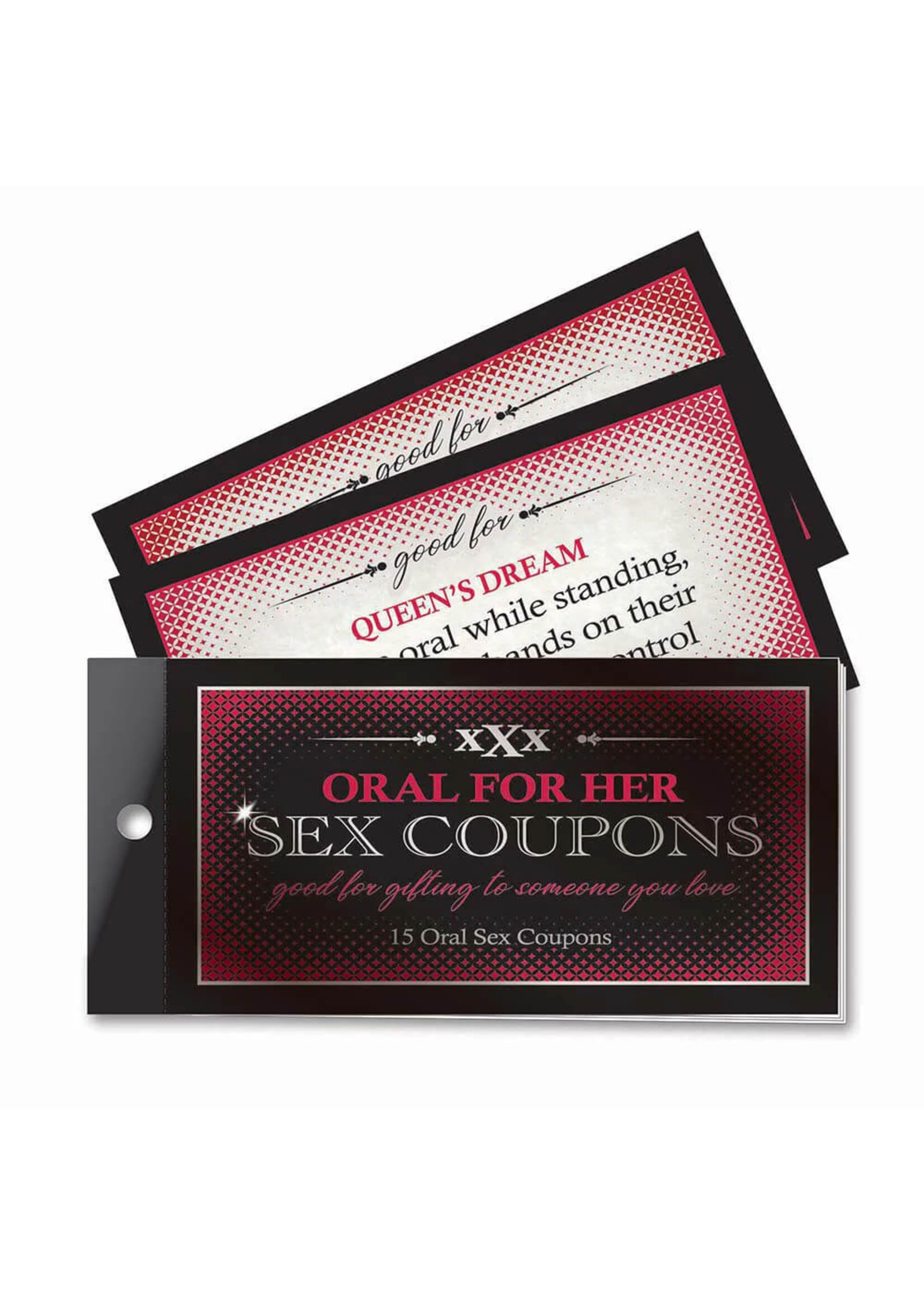 Oral Sex for Her Coupon Book