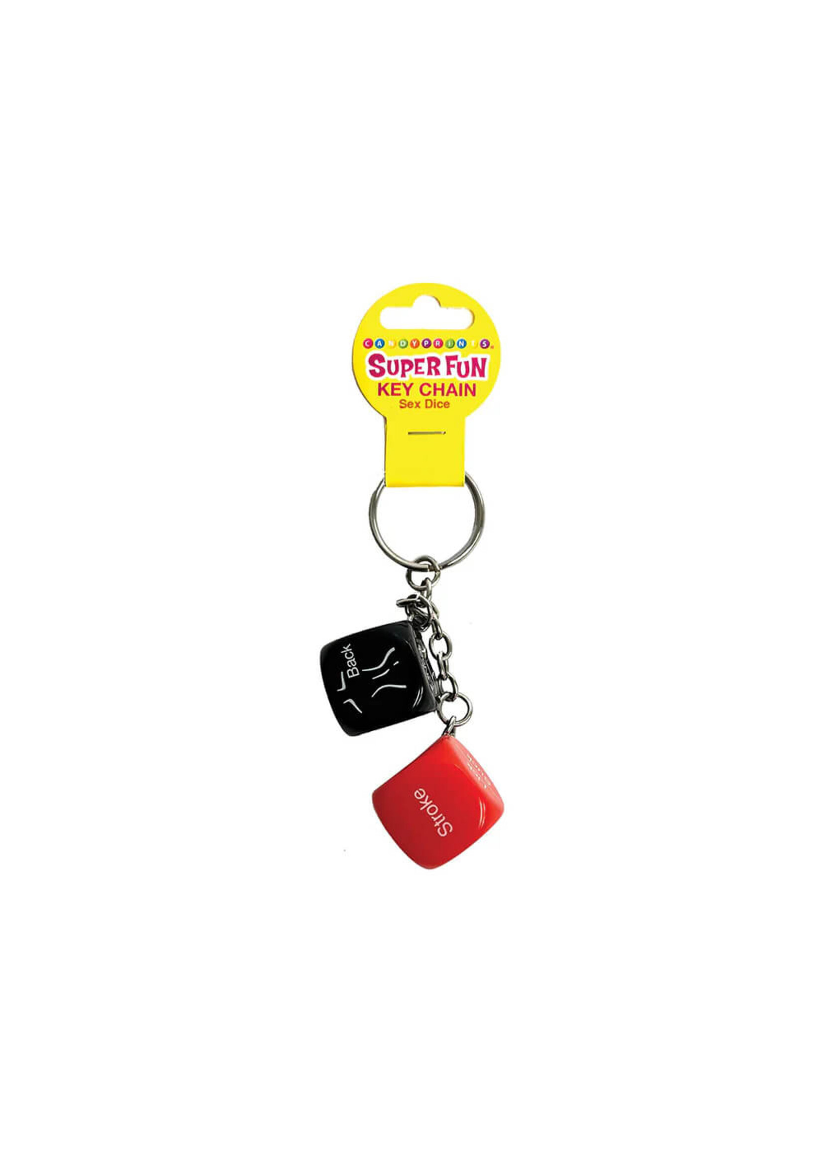 Super Fun Key Chain Sex Dice