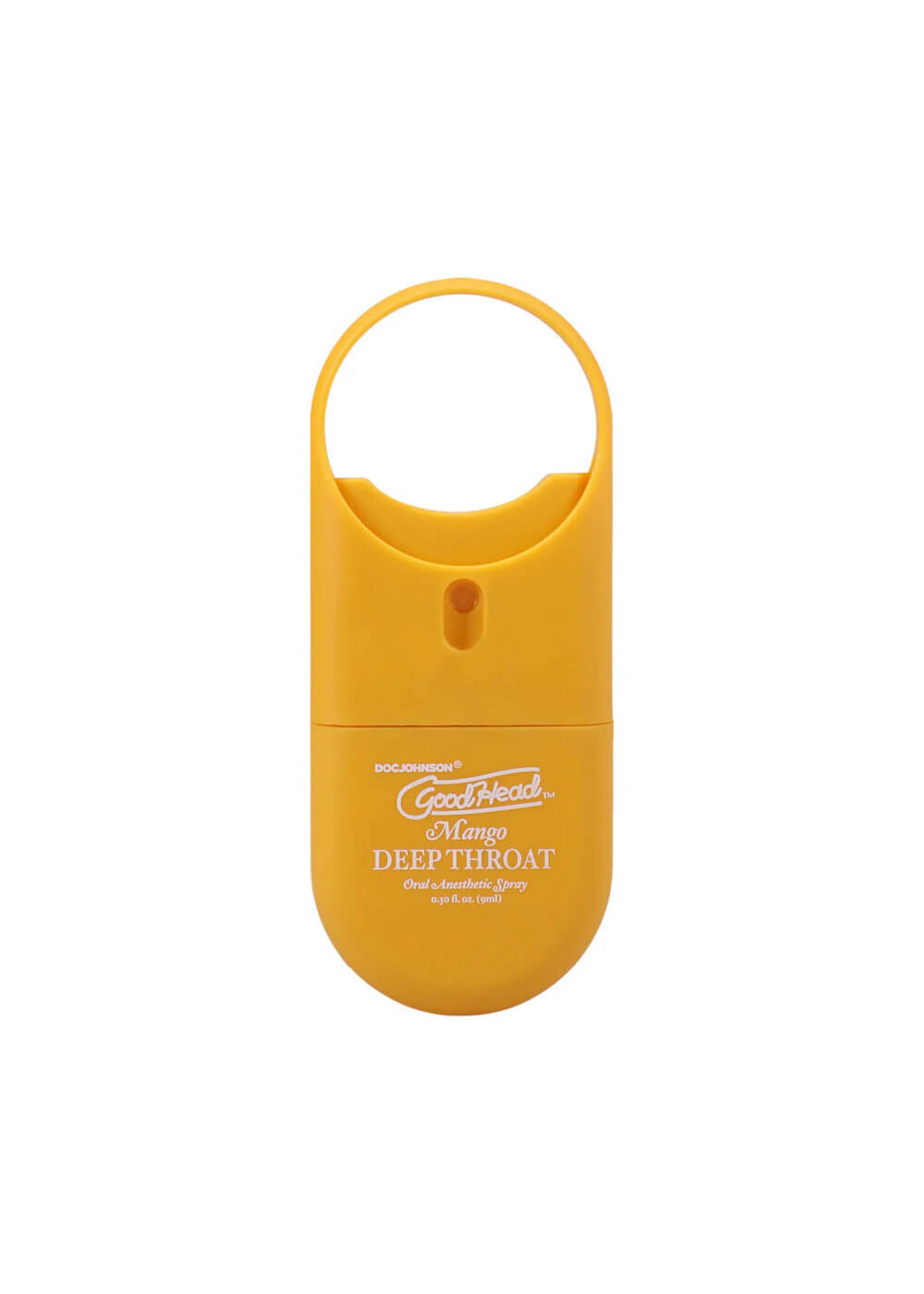 GoodHead - Deep Throat Spray To-Go - Mango - .30 fl. oz.