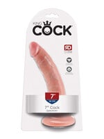 Pipedream King Cock- 7" Cock- Light