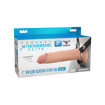 Pipedream Fantasy X-tensions Elite 7" Silicone Hollow Strap On-Dual Density