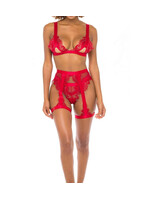 Oh La La Janet 3PC Garter Set