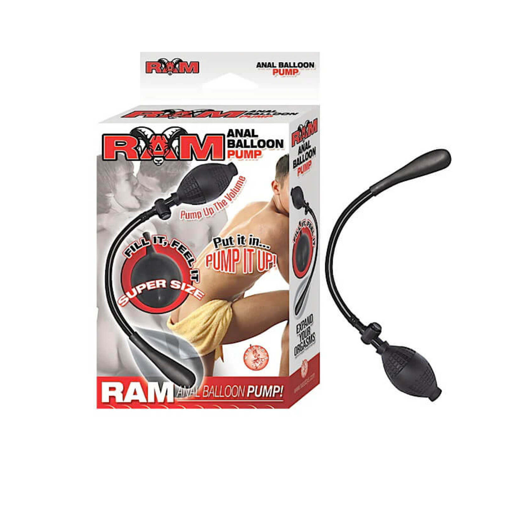 Nasstoys Ram Anal Balloon Pump