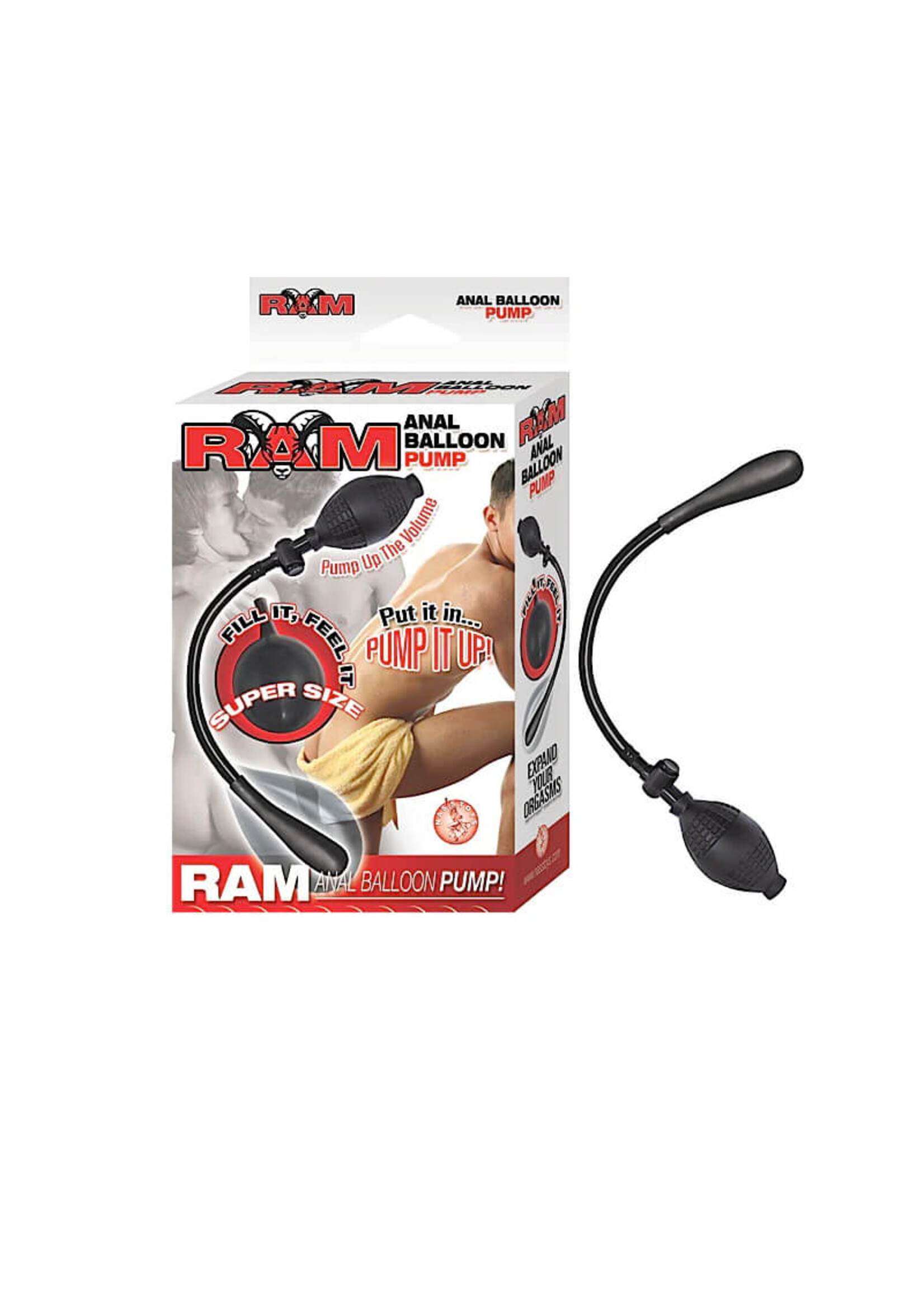 Nasstoys Ram Anal Balloon Pump
