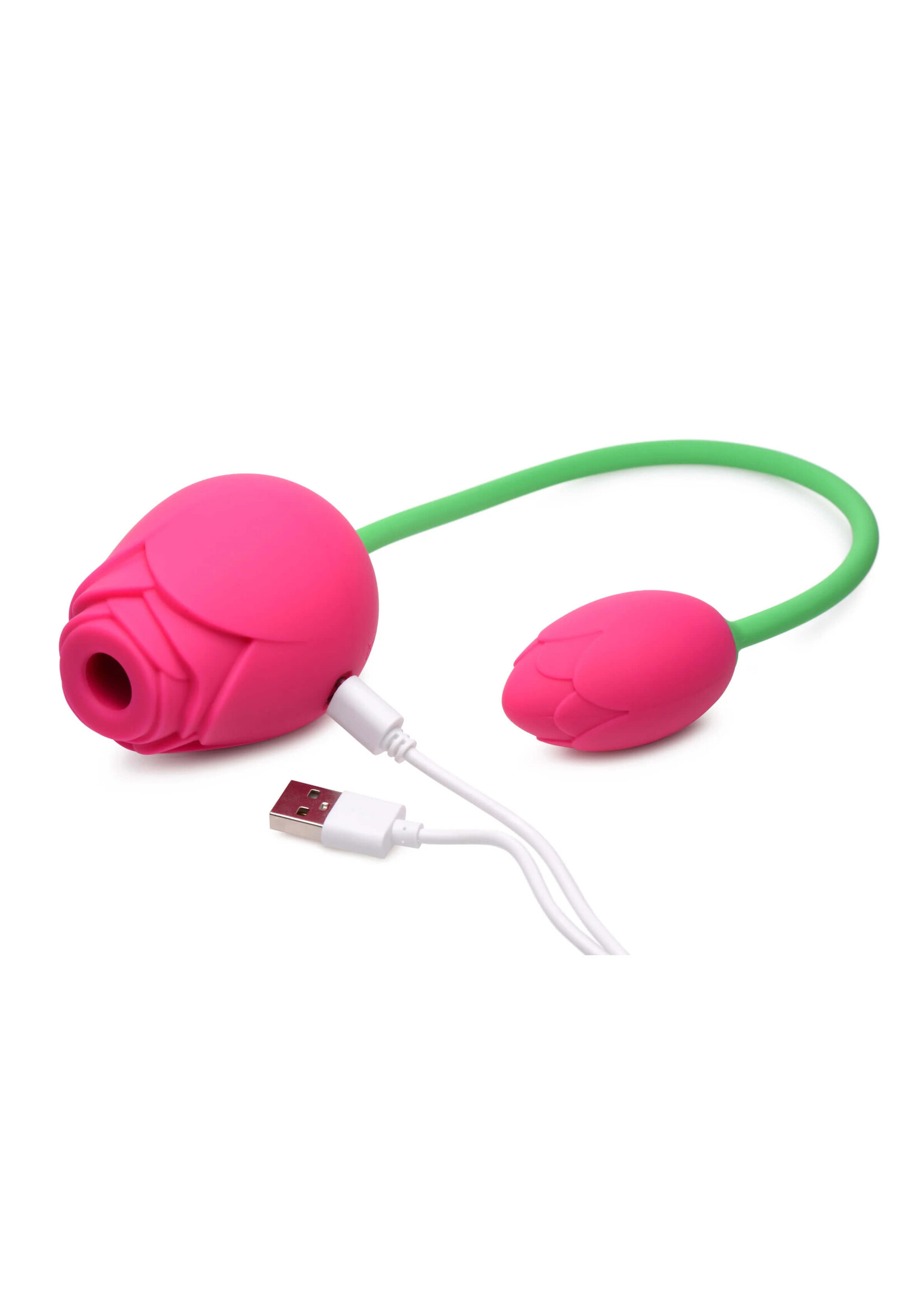 Bloomgasm Bloomgasm Rose Duet Sucking & Vibrating Silicone Duo