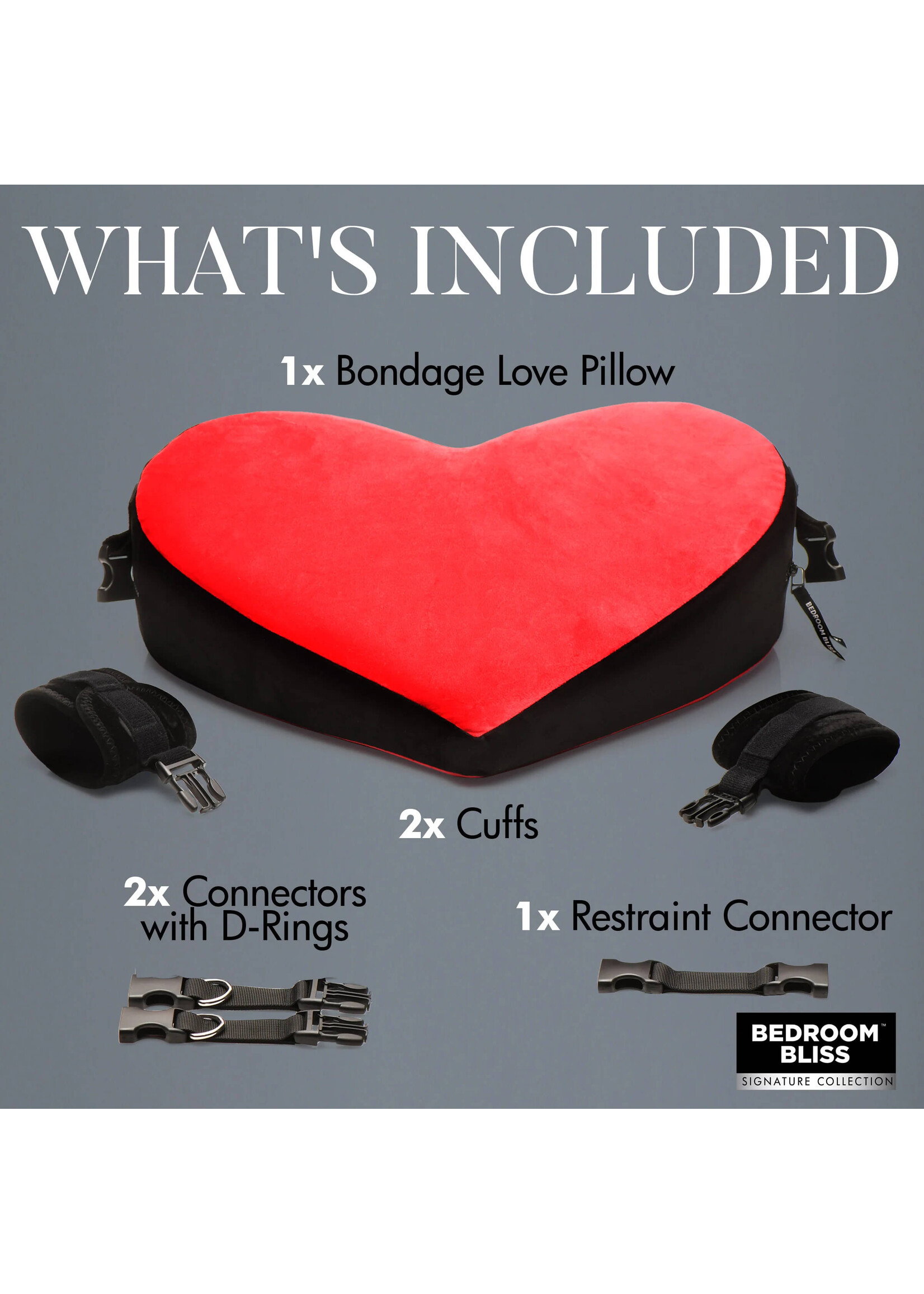 Bedroom Bliss Bondage Love Pillow
