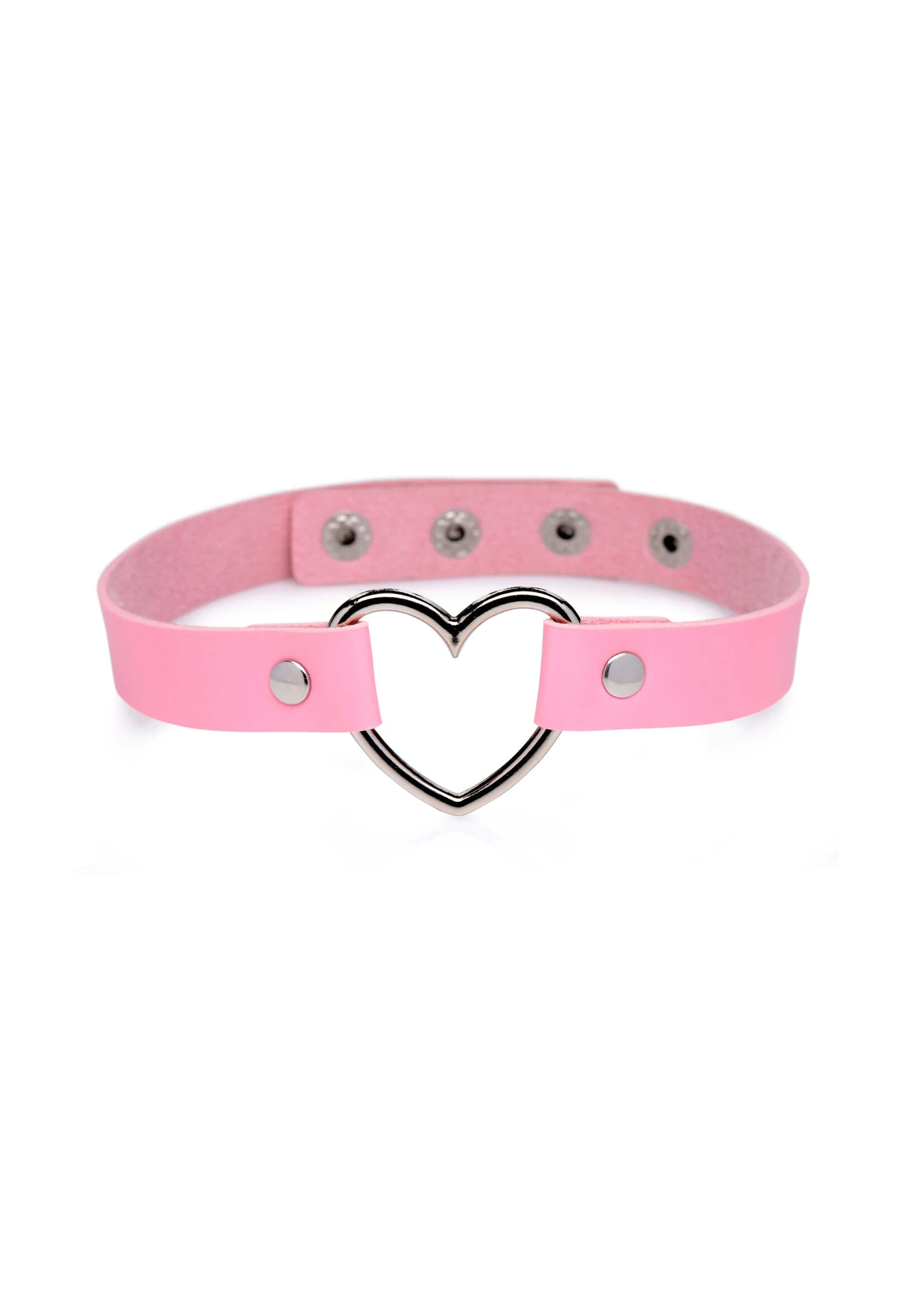 Sweet Heart Chrome Heart Pink Choker