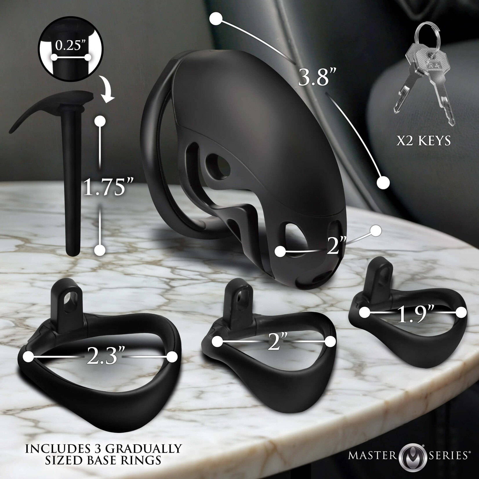 Captor Chastity Cage