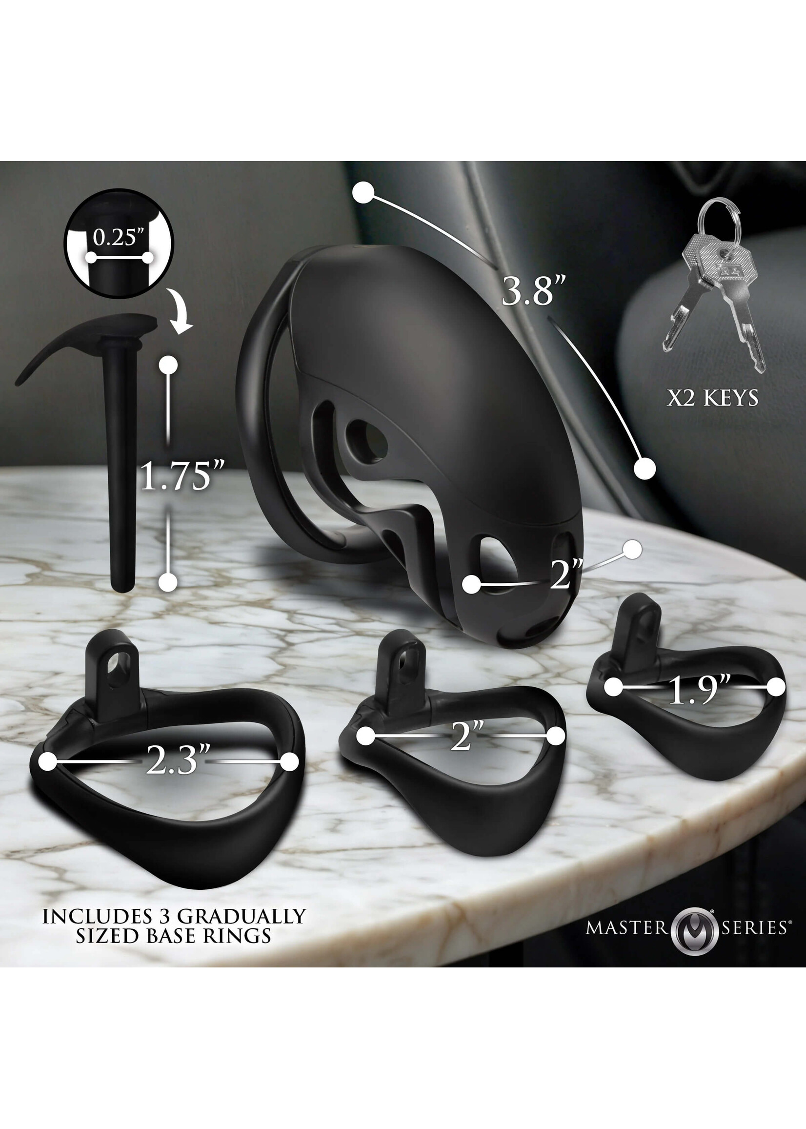 Captor Chastity Cage