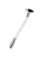 Stainless Steel Ass Funnel With Hollow Anal Plug