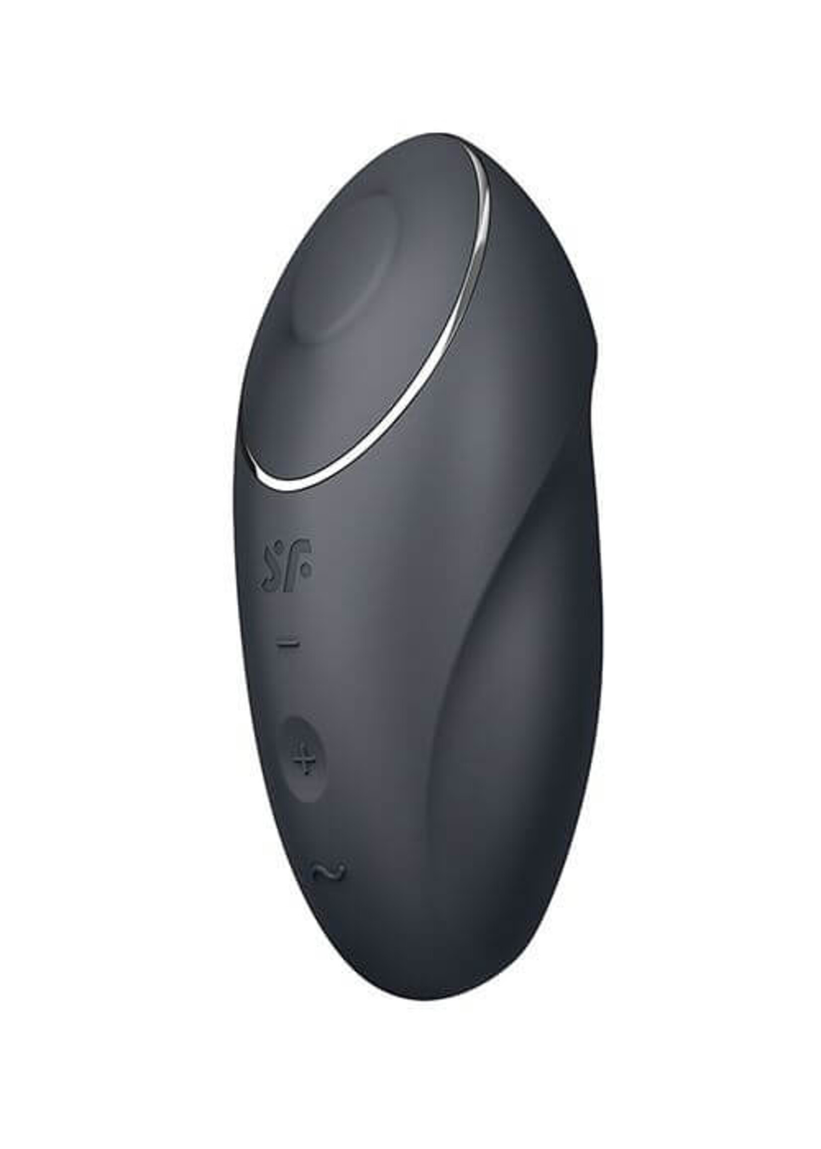 Satisfyer Tap and Climax 1 Vibrator - Grey