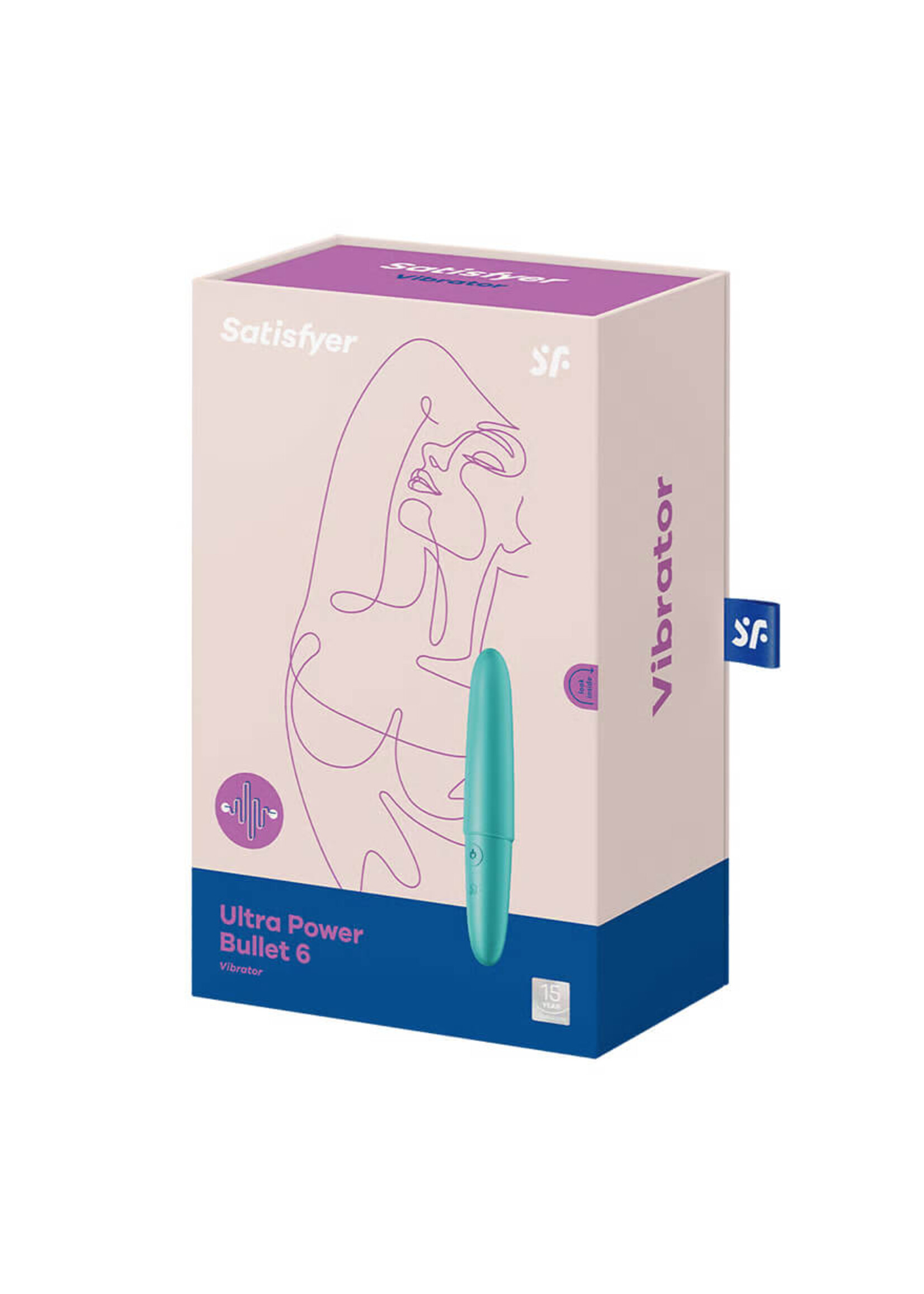 Satisfyer Ultra Power Bullet 6 - Turquoise
