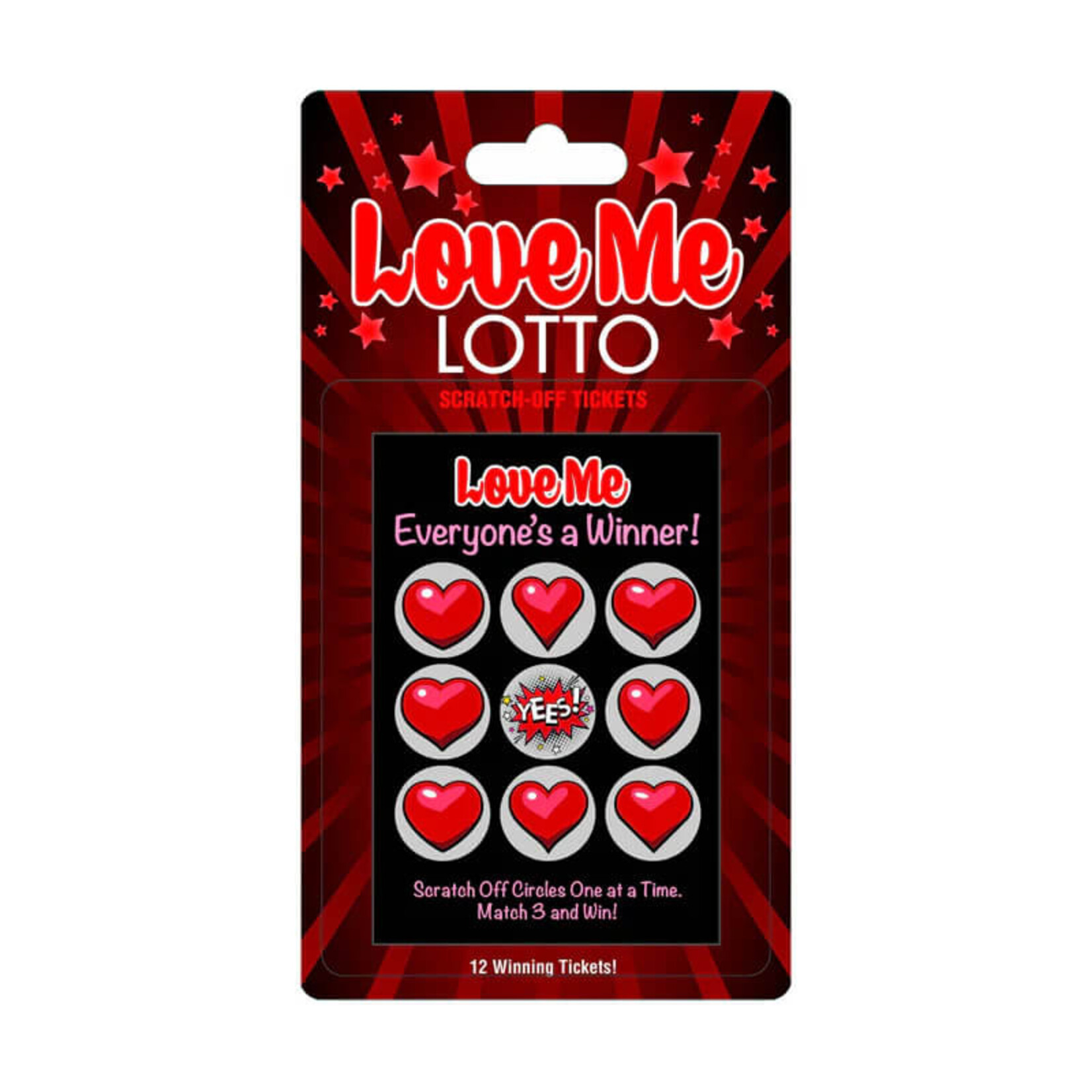 Love Me Lotto 12 Winning Tickets!