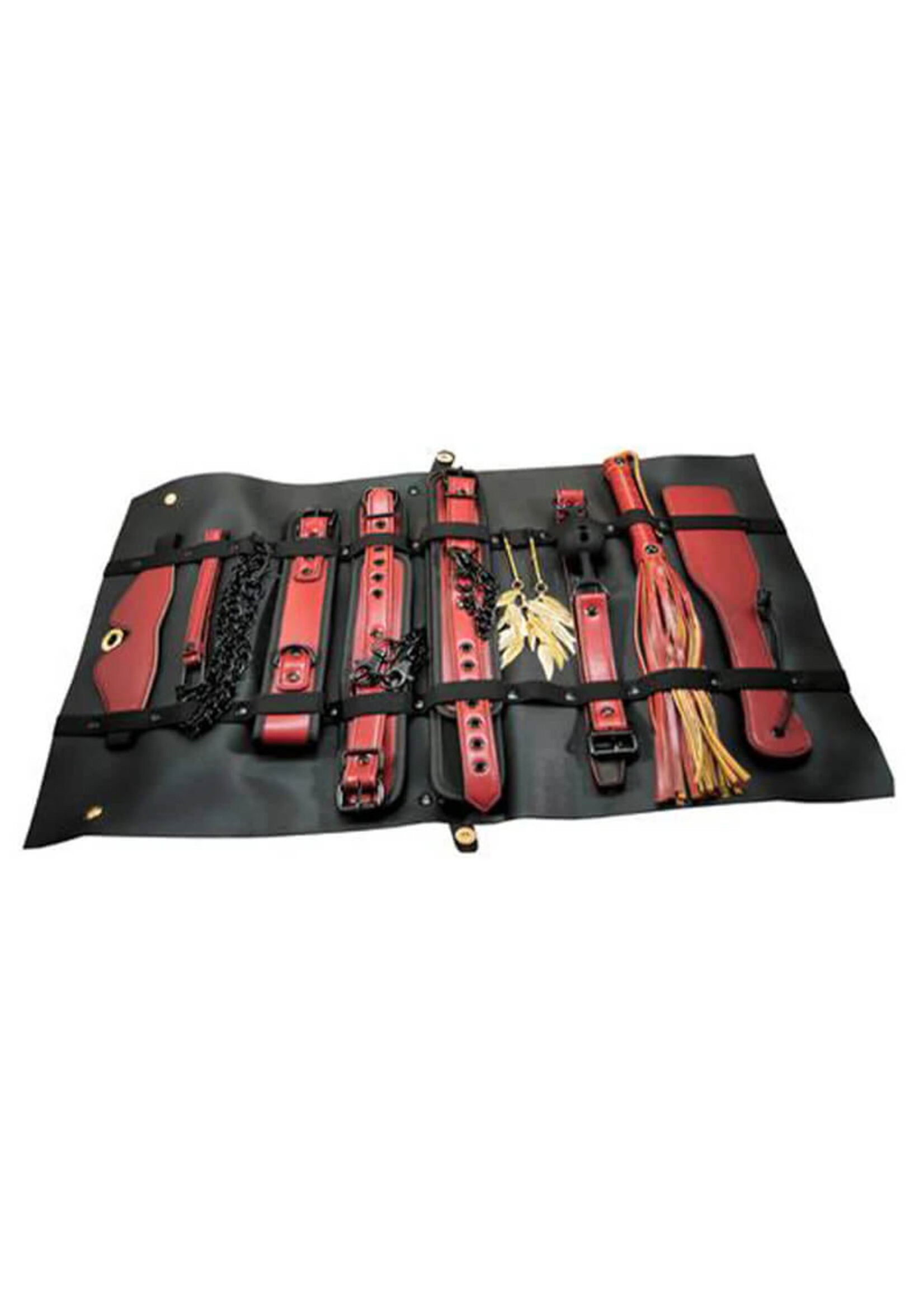 Nasstoys The Traveler 10 Piece Restraint and Bondage Play Kit