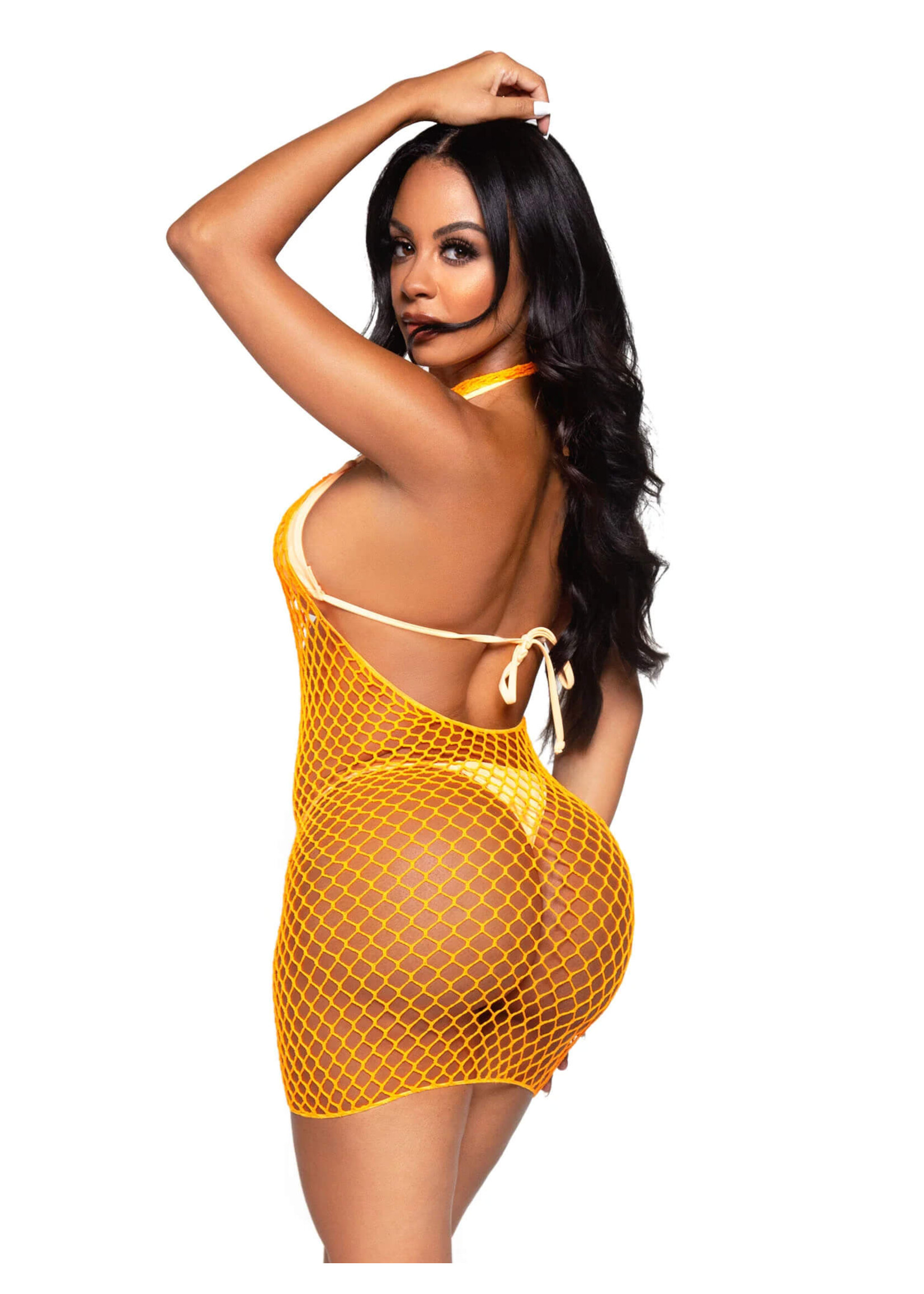 Leg Avenue Summer Dreamz Net Mini Dress