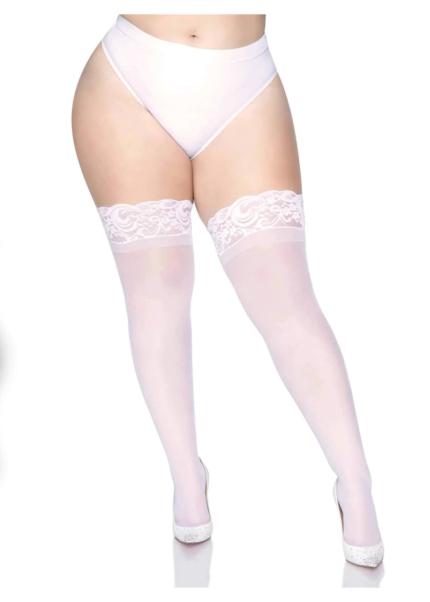 Leg Avenue Nora Thigh High Lace Stockings