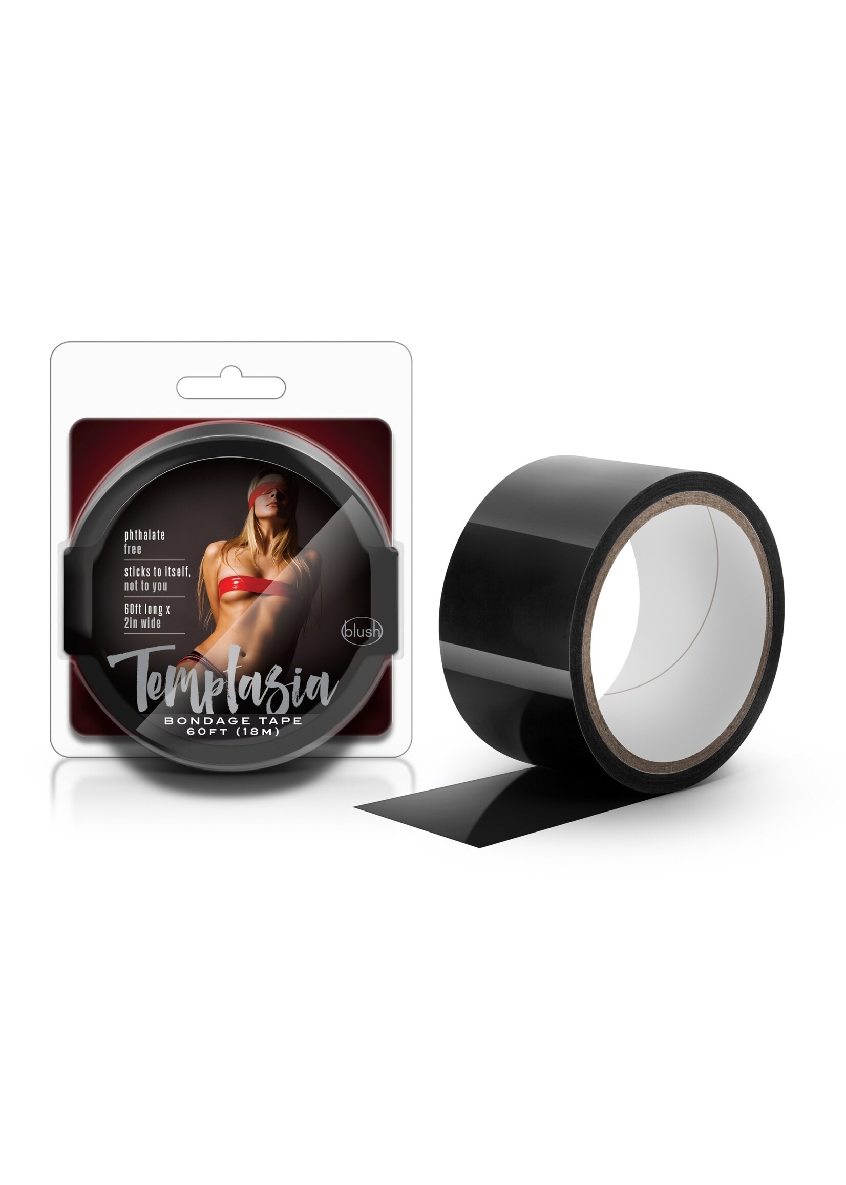Temptasia Bondage Tape 60ft Black