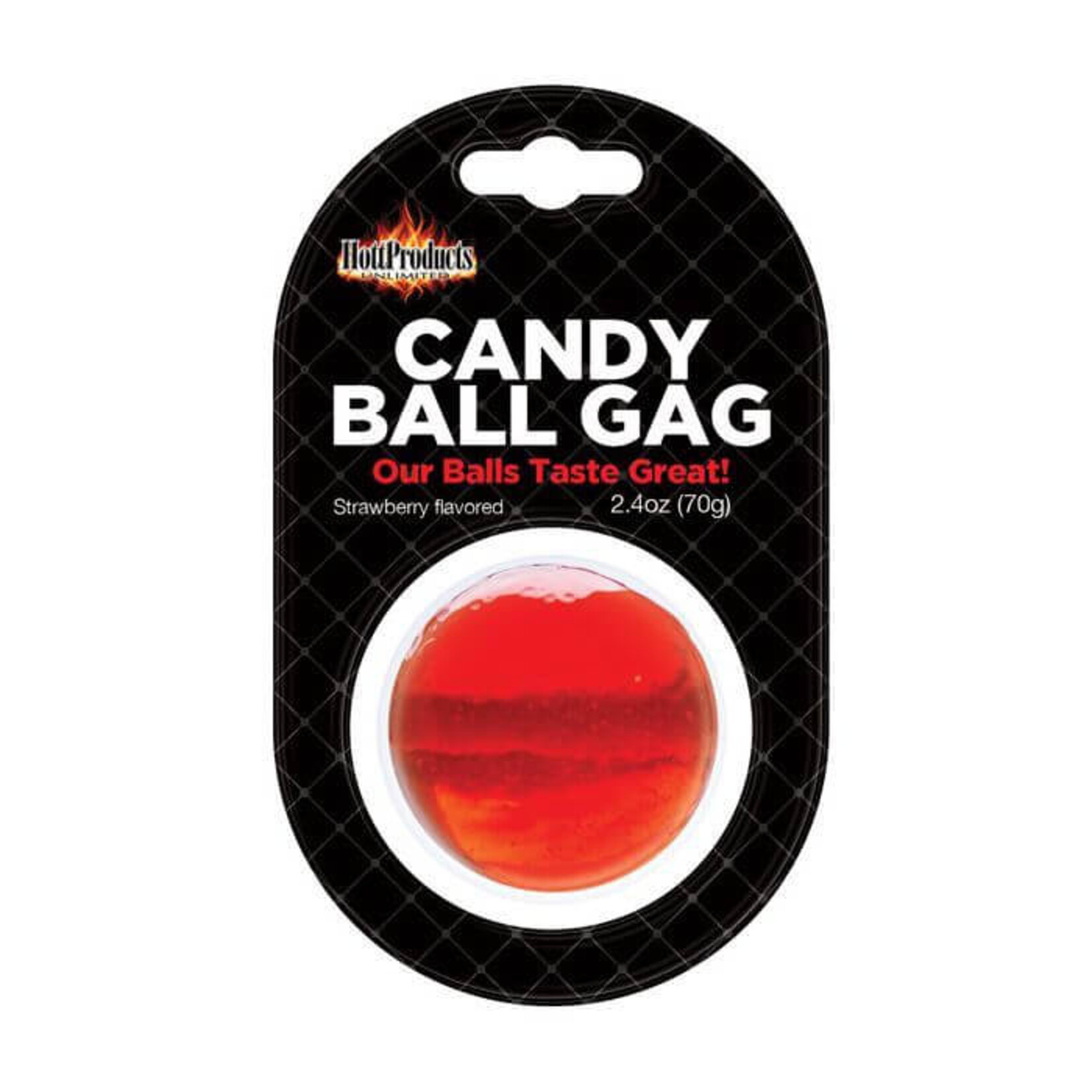 Candy Ball Gag - Strawberry