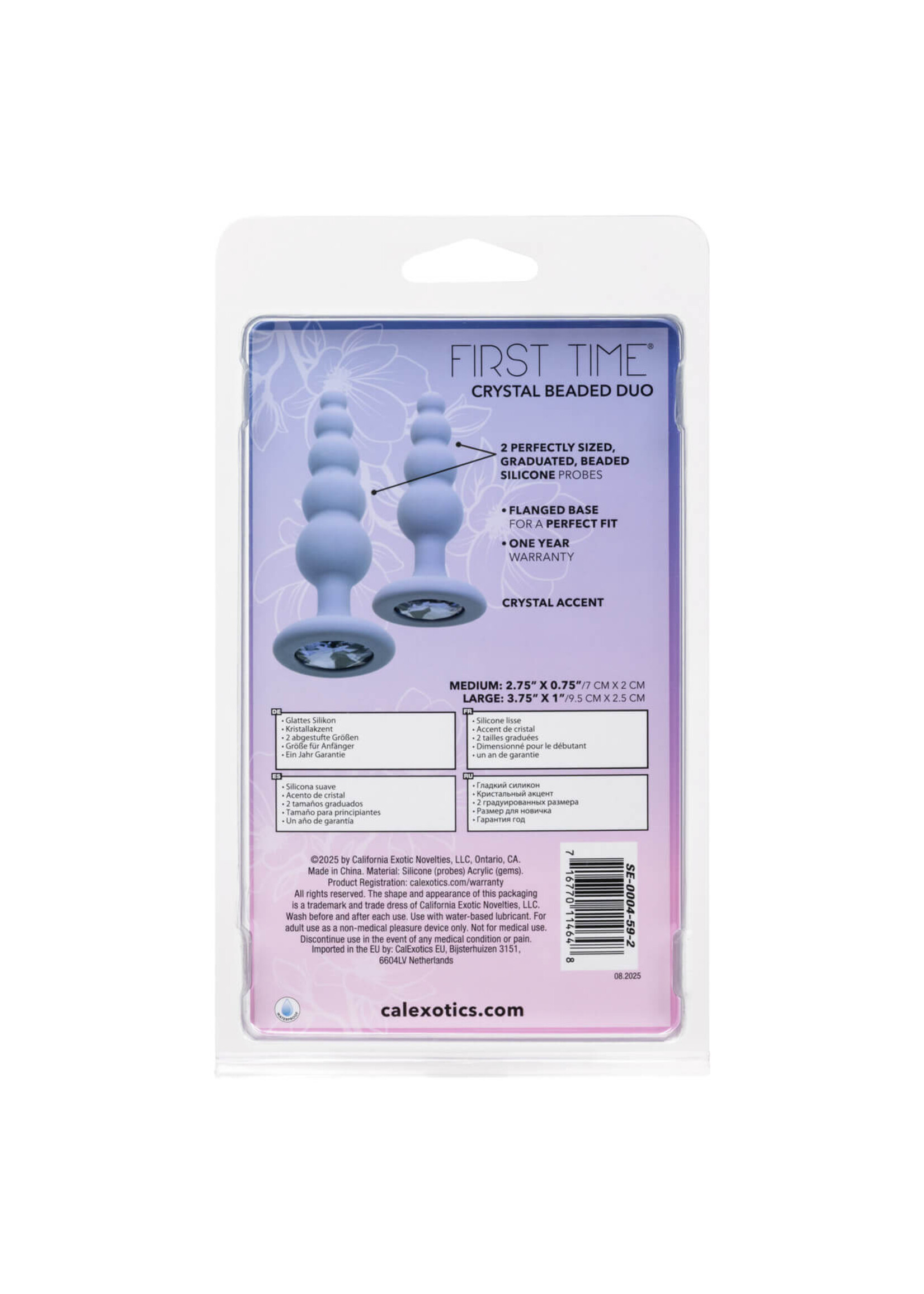 First Time Crystal Beaded Duo