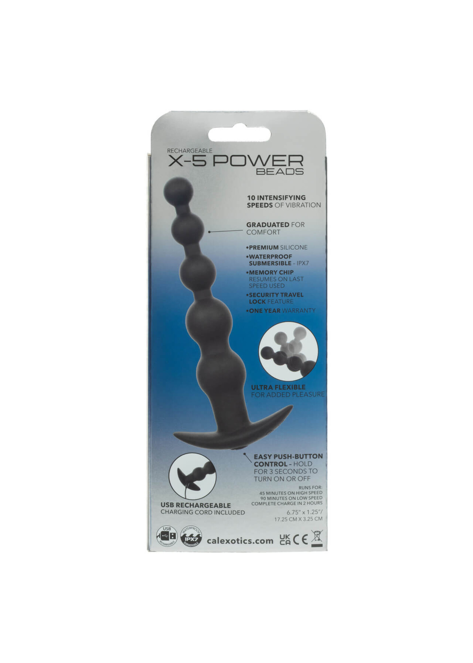 Cal Exotic Novelties Rechargeable X-5 Power Beads