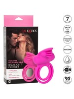Cal Exotic Novelties Silicone Rechargeable Dual Clit Flicker