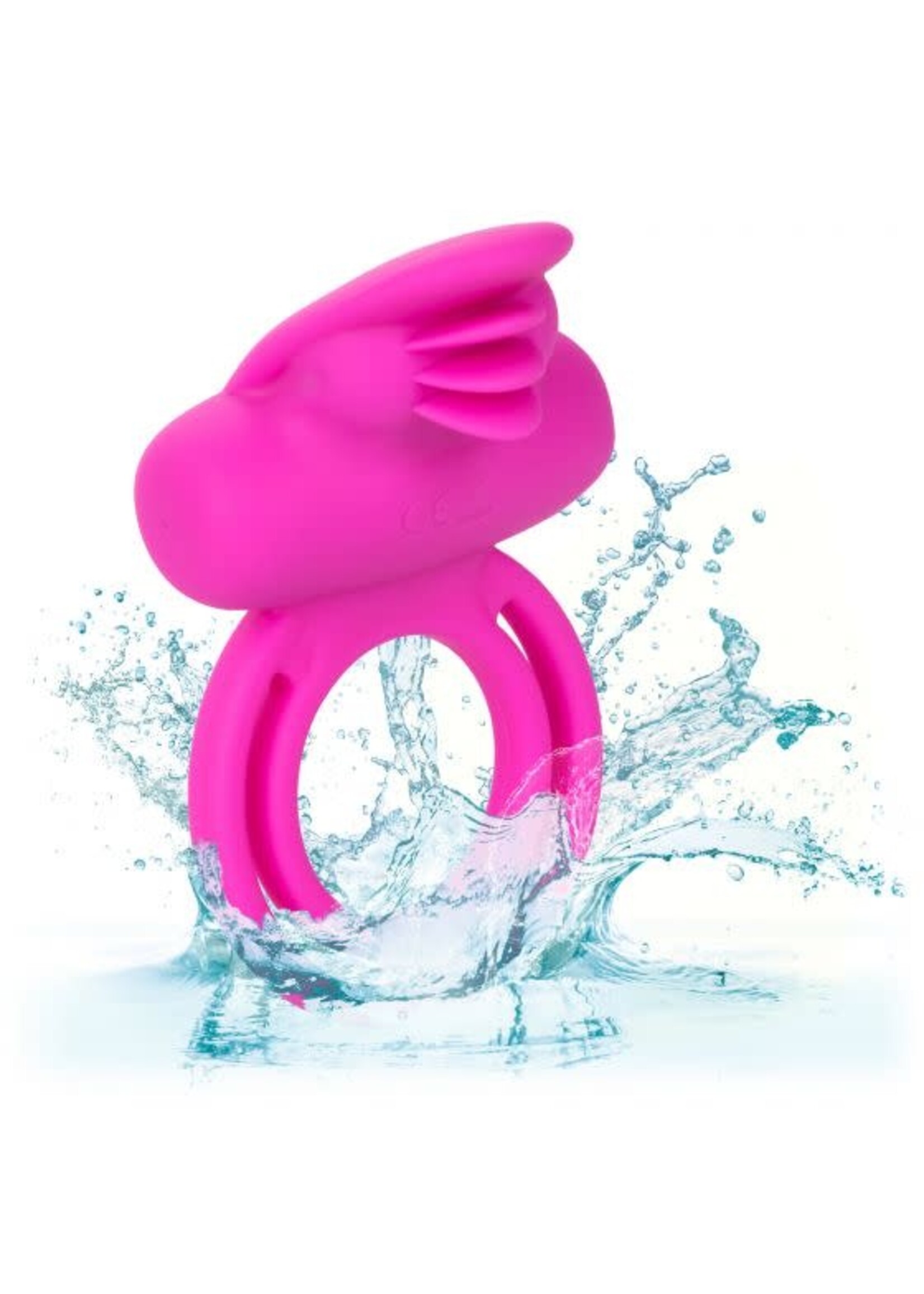 Cal Exotic Novelties Silicone Rechargeable Dual Clit Flicker