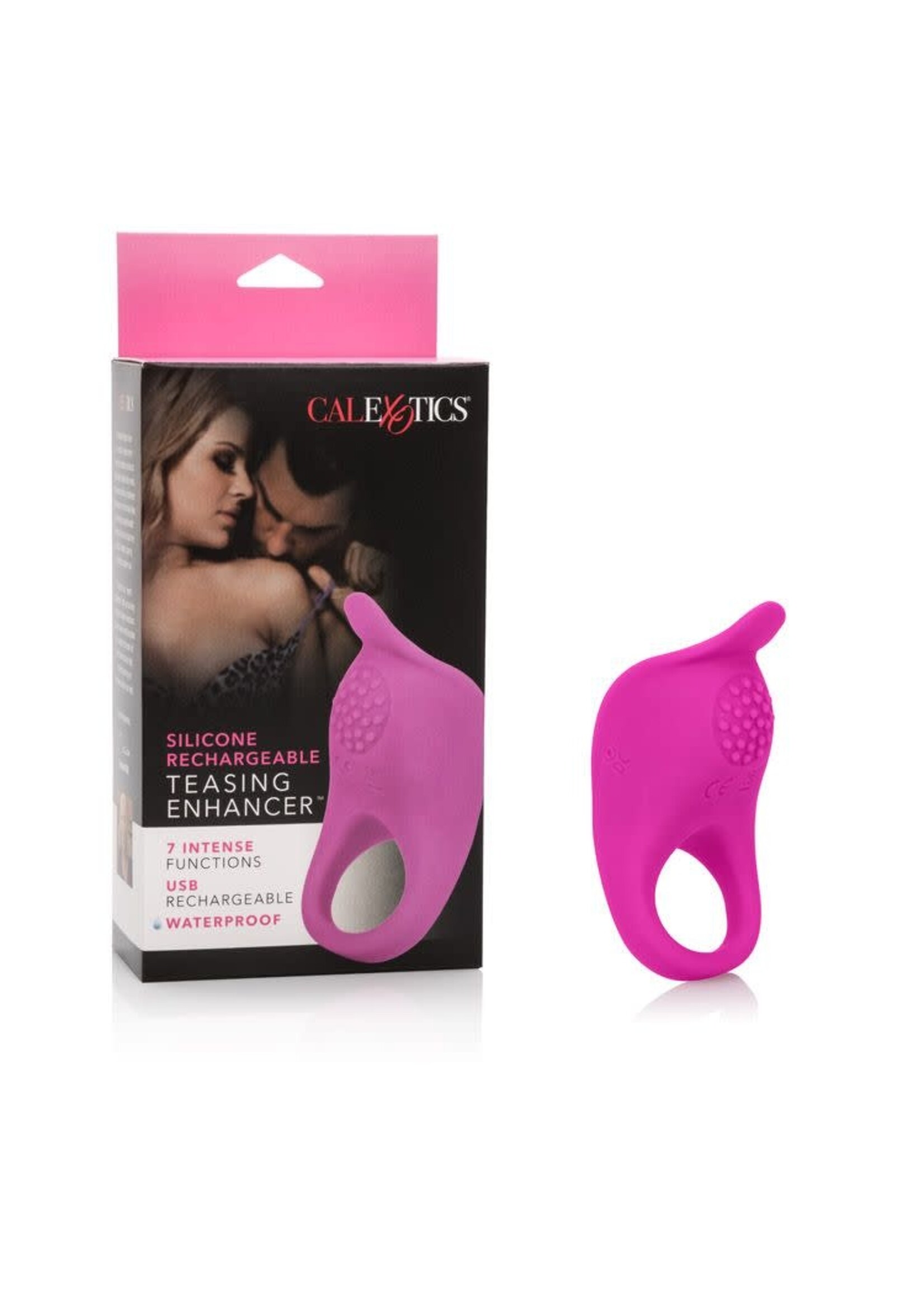 Cal Exotic Novelties Silicone Rechargeable Teasing Enhancer