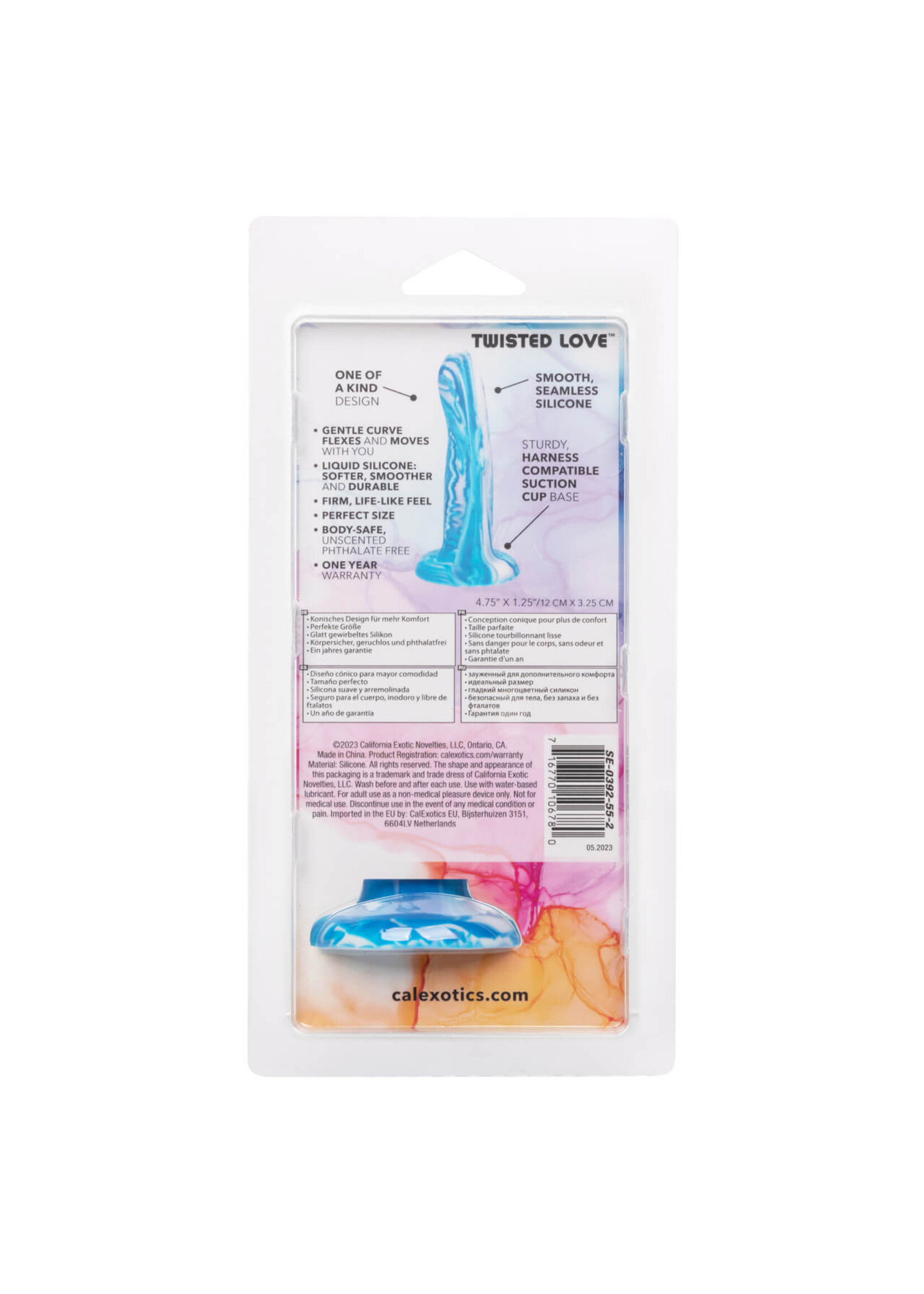 Cal Exotic Novelties Twisted Love Twisted Probe - Blue