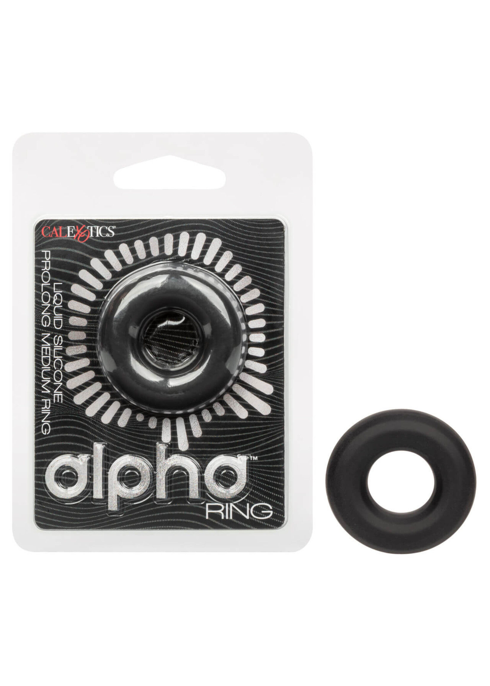 Cal Exotic Novelties Alpha Liquid Silicone Prolong Medium Ring