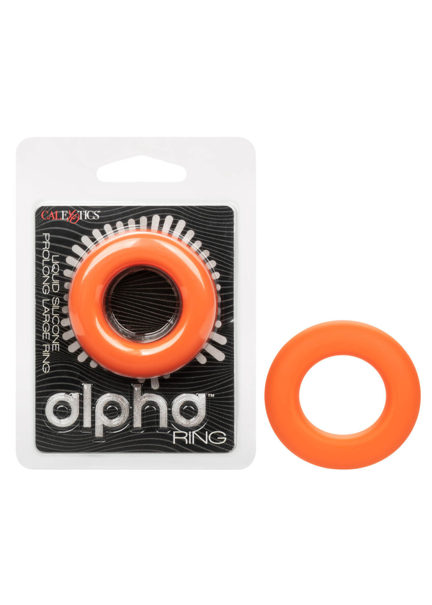 Cal Exotic Novelties Alpha Liquid Silicone Prolong Large Ring