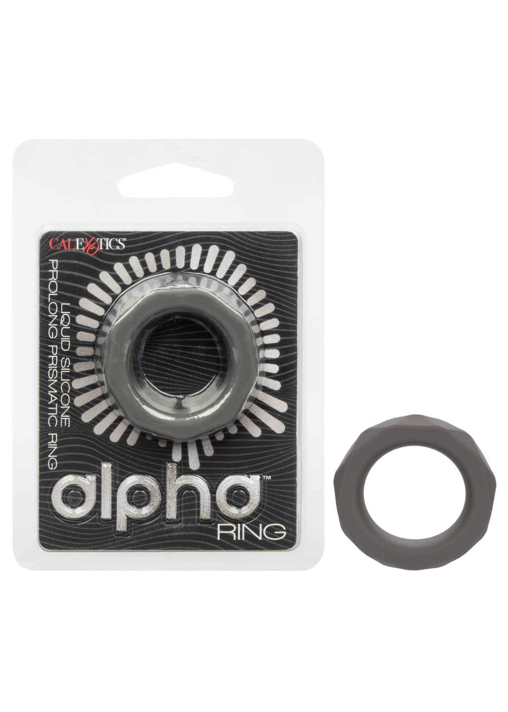 Cal Exotic Novelties Alpha Liquid Silicone Prolong Prismatic Ring