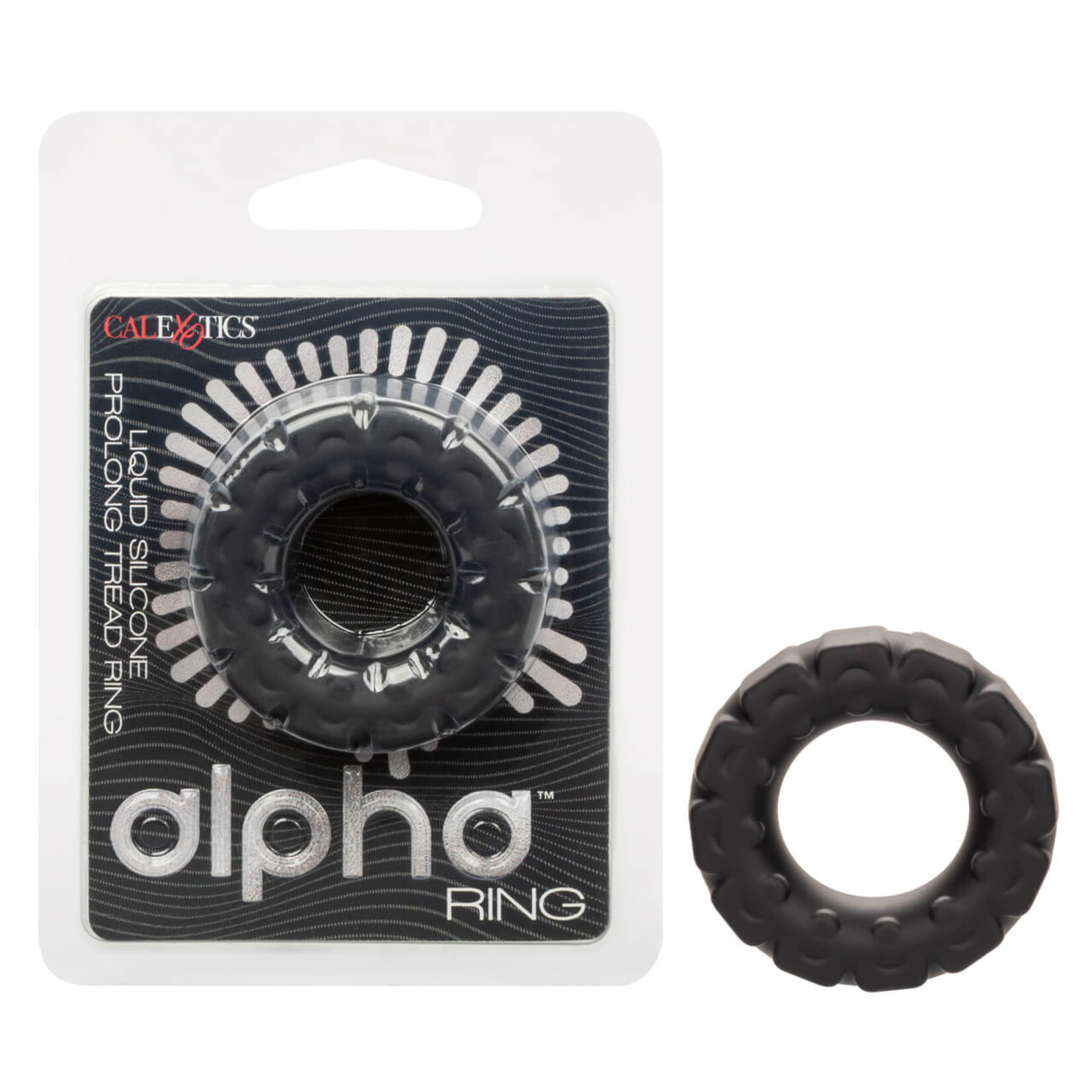 Cal Exotic Novelties Alpha Liquid Silicone Prolong Tread Ring