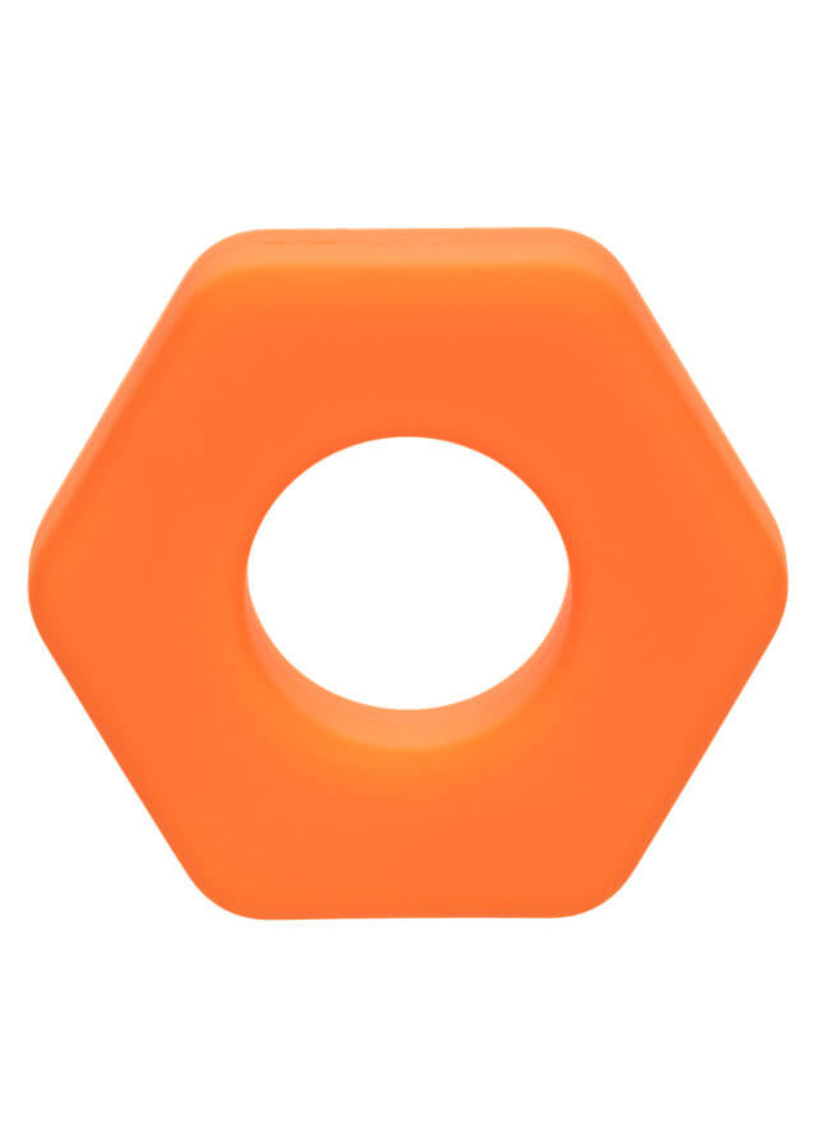 Cal Exotic Novelties Alpha Liquid Silicone Prolong Sexagon Ring
