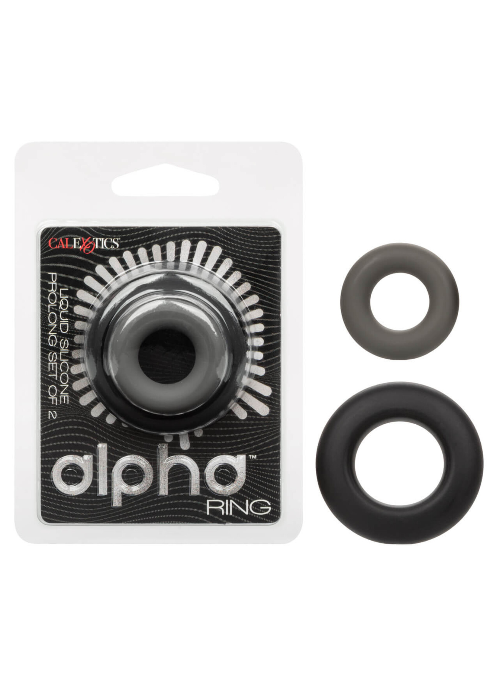 Cal Exotic Novelties Alpha Liquid Silicone Prolong Set of 2