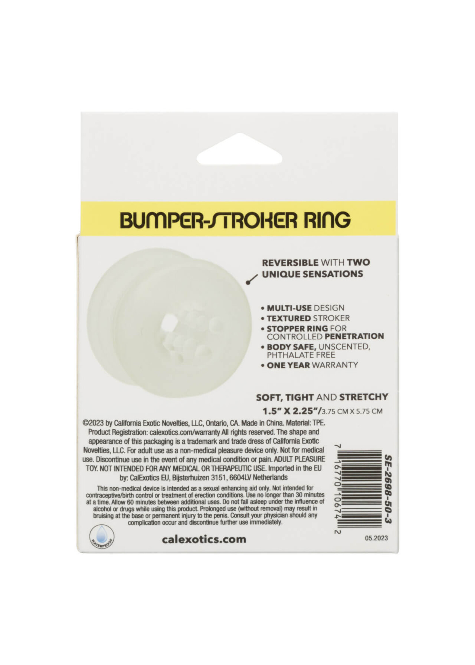 Cal Exotic Novelties Boundless Bumper-Stroker Ring