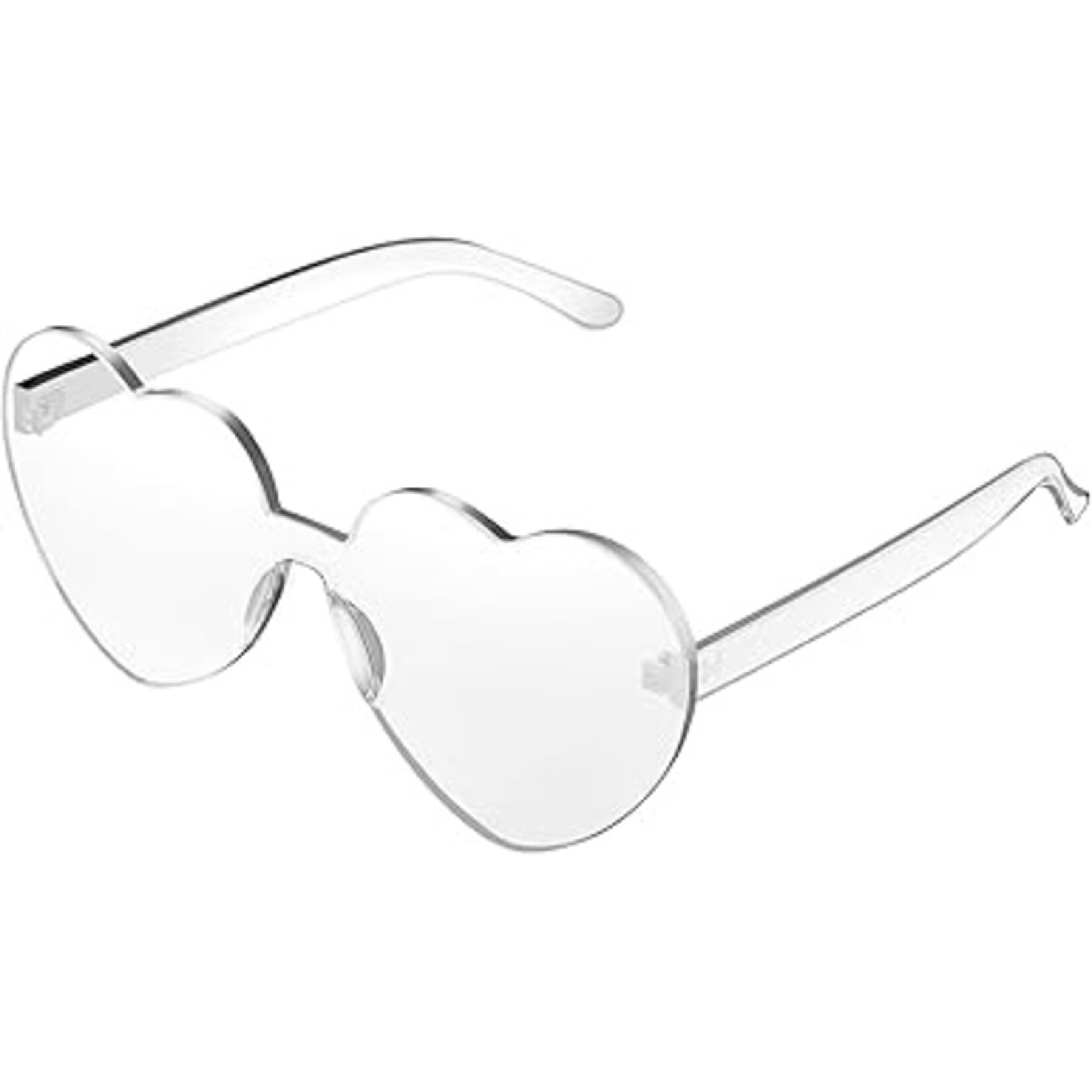 amazon Clear Heart Glasses
