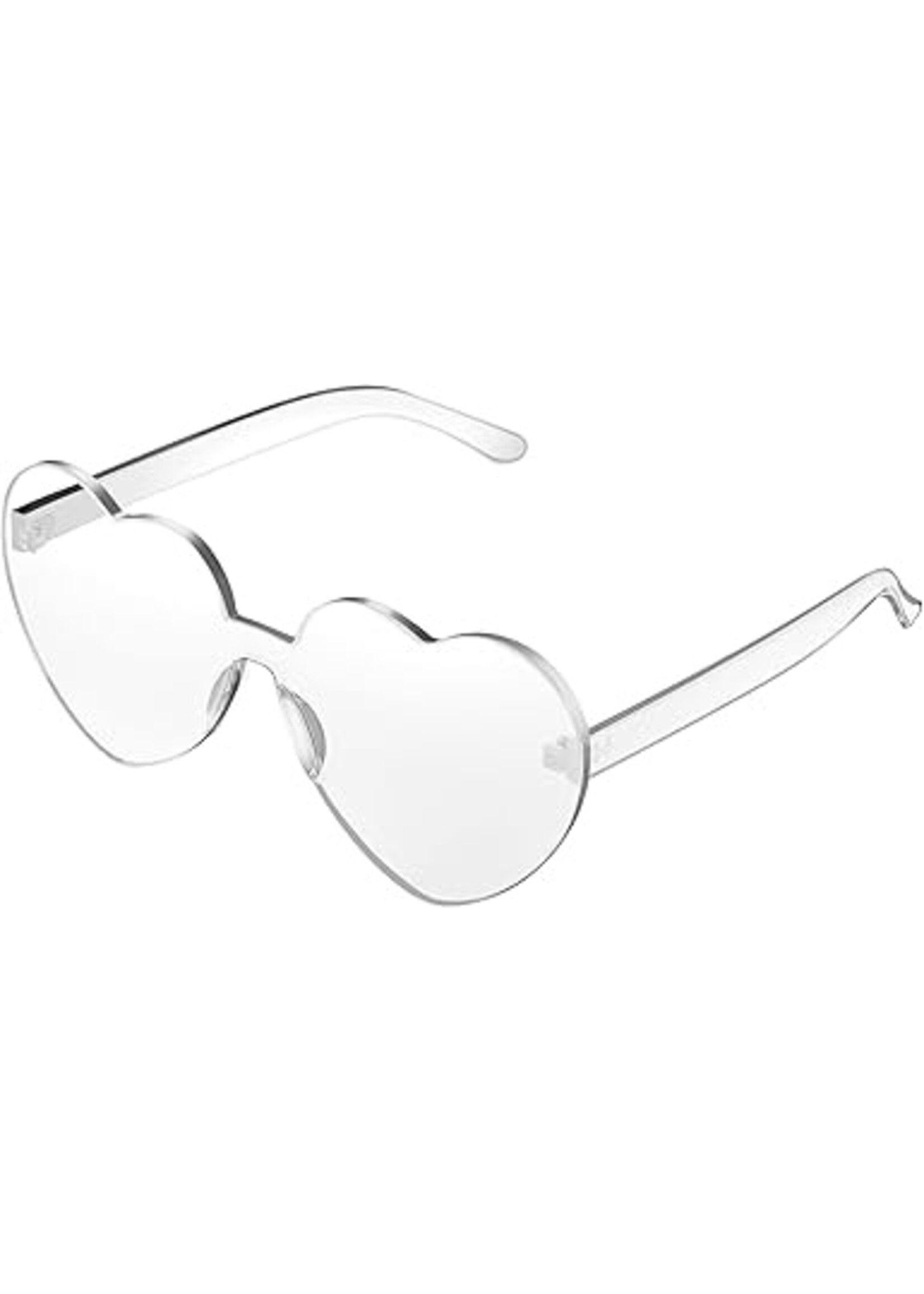 amazon Clear Heart Glasses