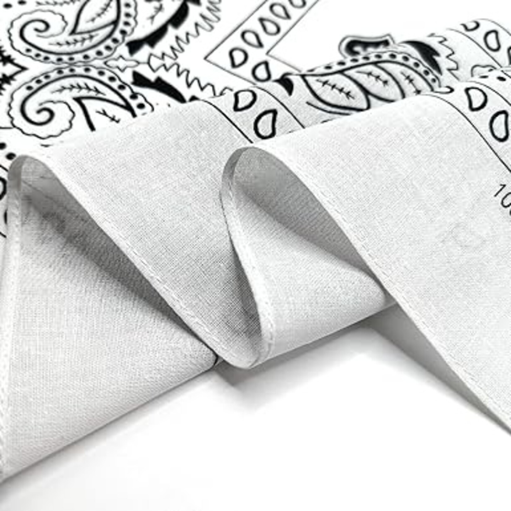 amazon White Bandana