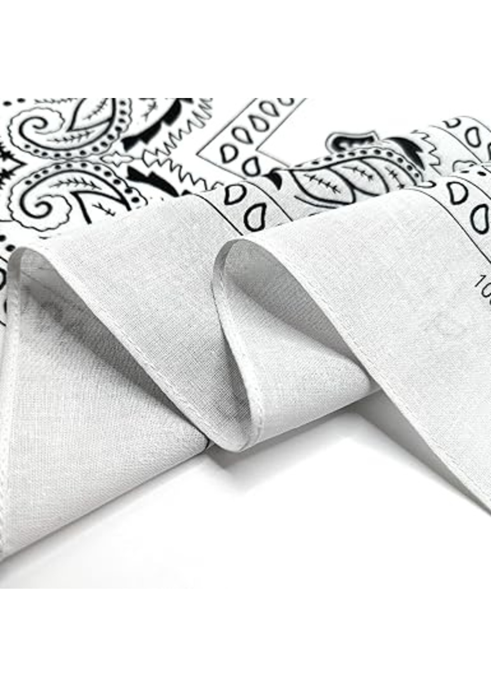 amazon White Bandana