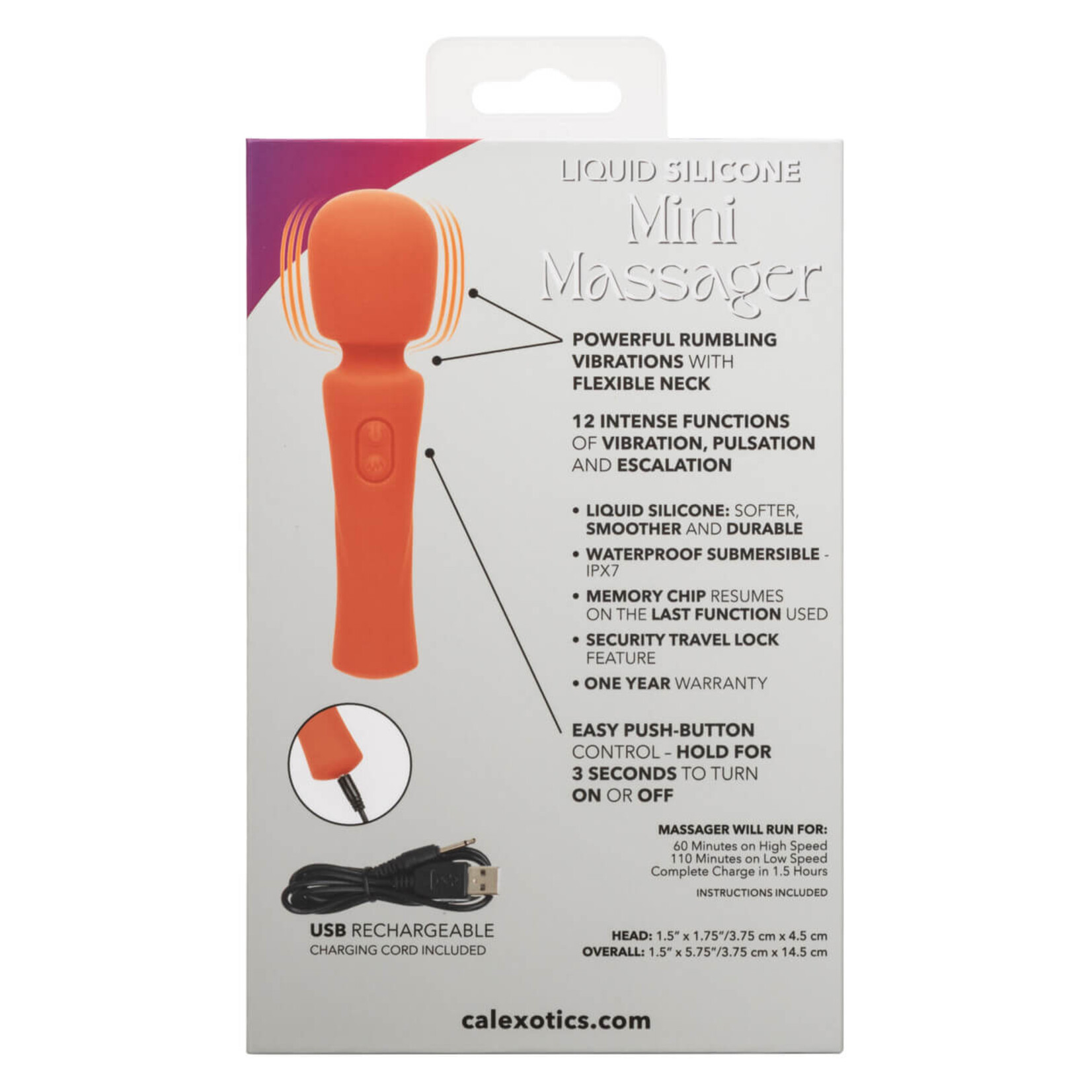 Cal Exotic Novelties Stella Liquid Silicone Mini Massager