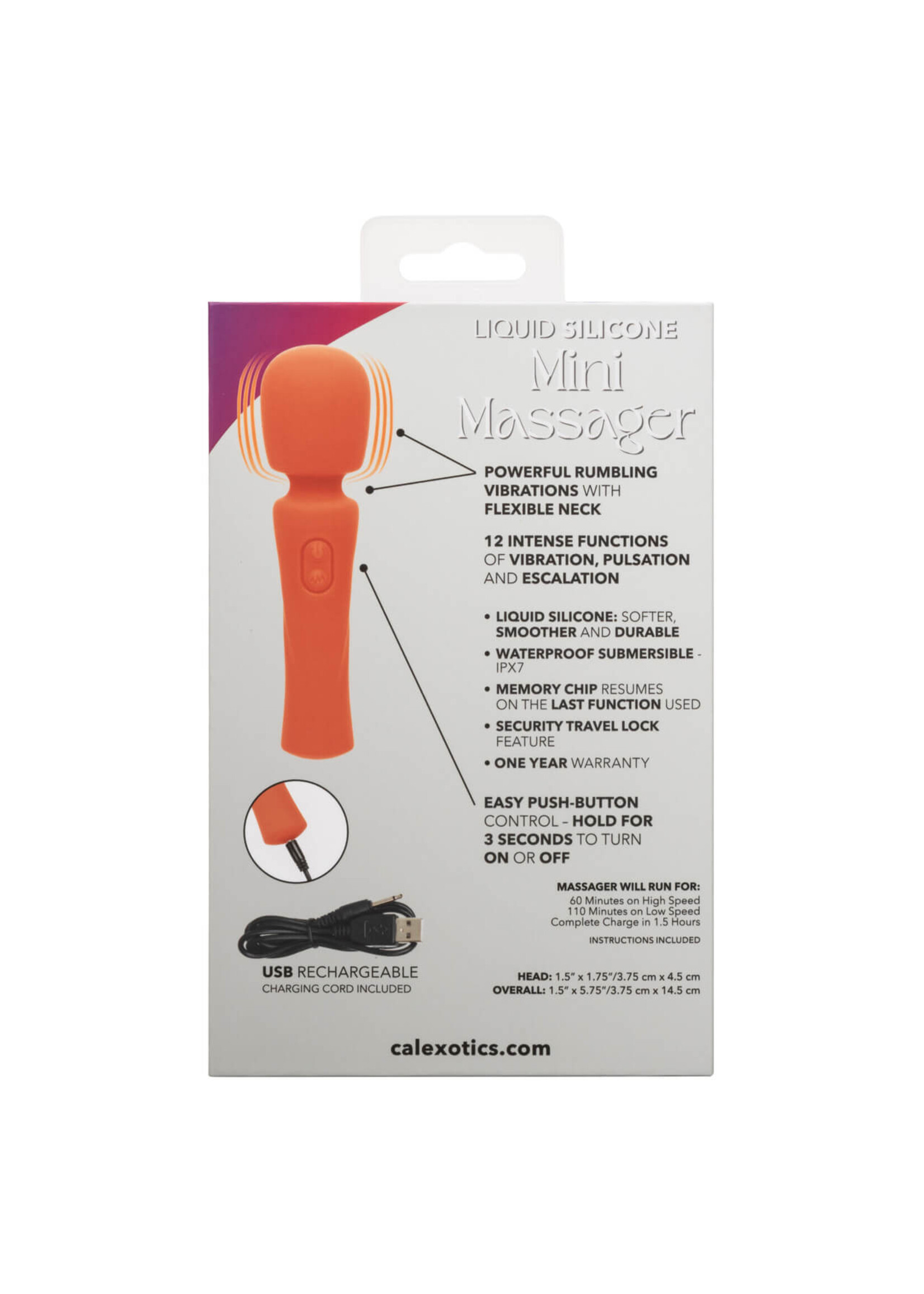 Cal Exotic Novelties Stella Liquid Silicone Mini Massager