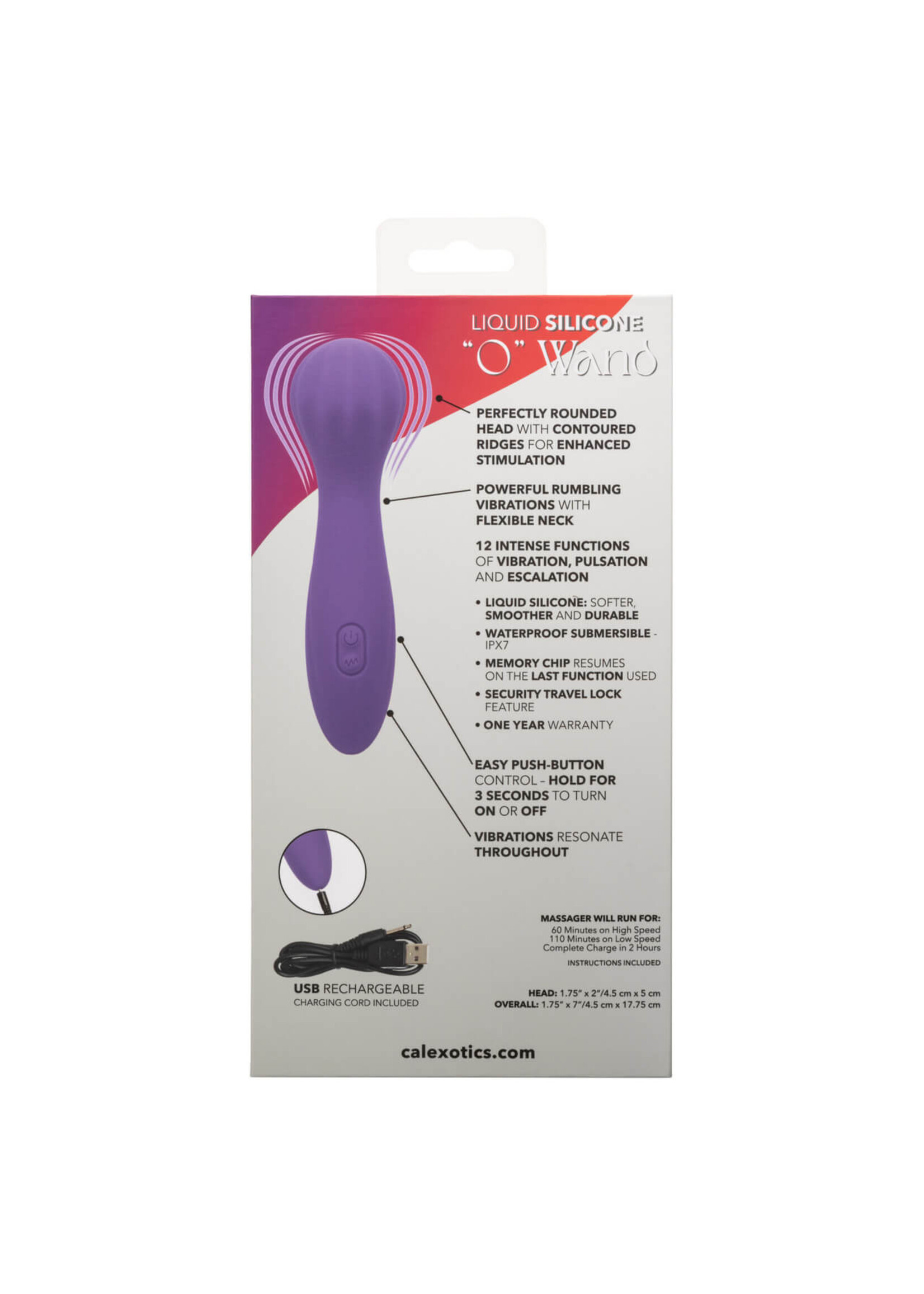Cal Exotic Novelties Stella Liquid Silicone “O” Wand