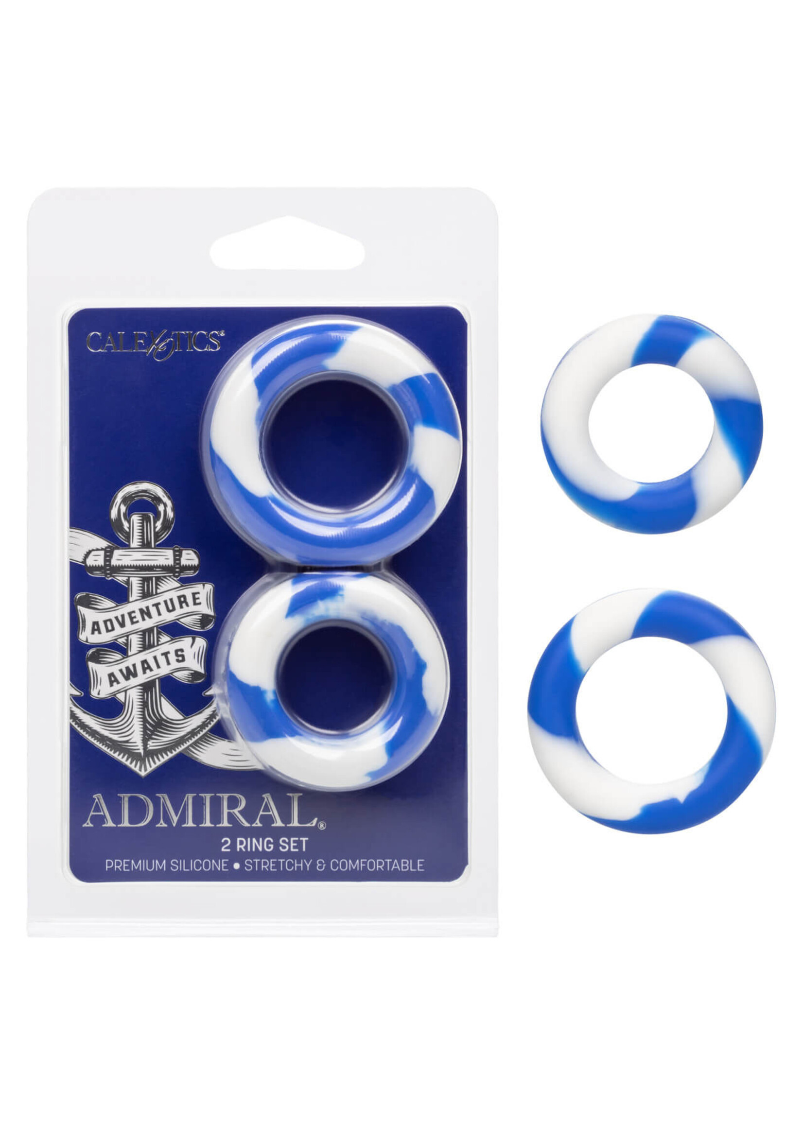 Cal Exotic Novelties Admiral 2 Ring Set