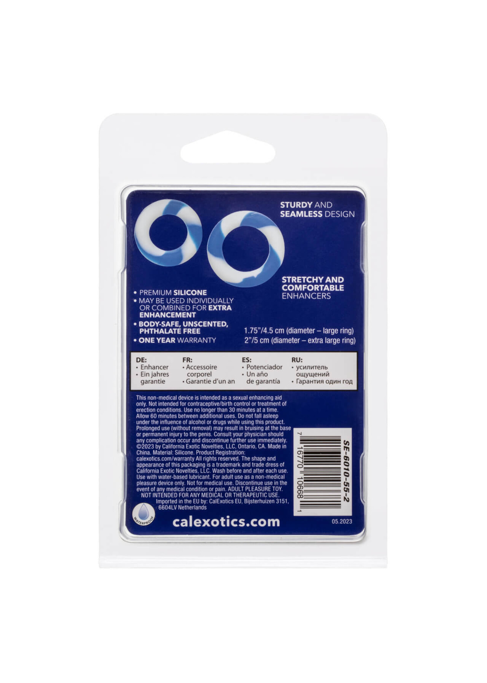 Cal Exotic Novelties Admiral 2 Ring Set
