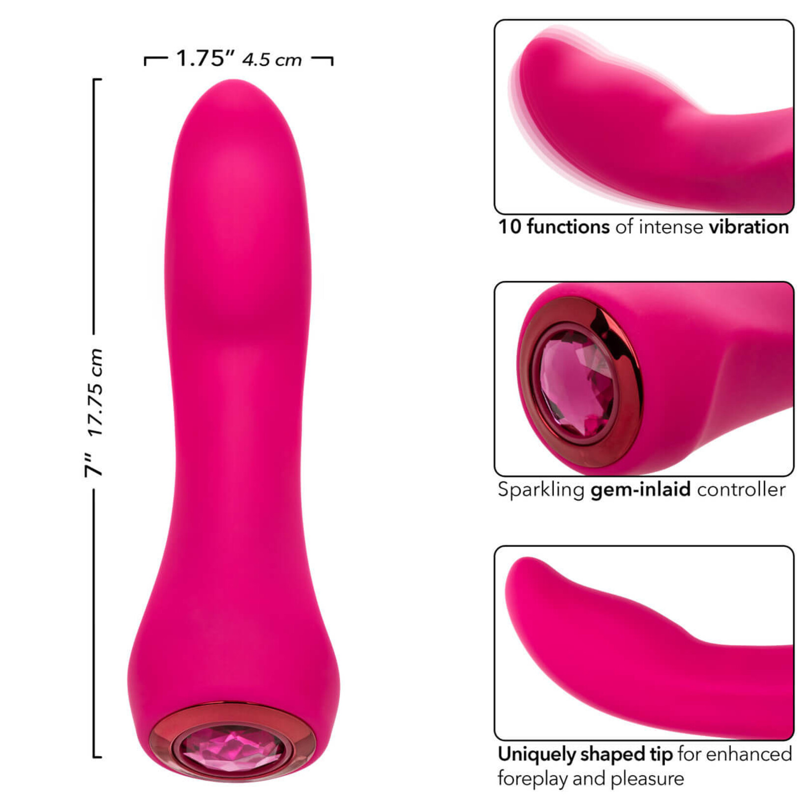 Cal Exotic Novelties Gem Vibe Collection Glider